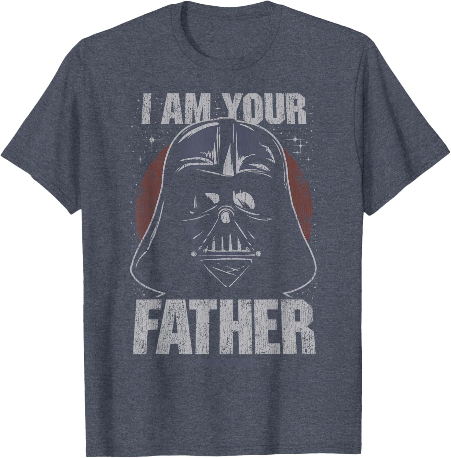 Darth Vader I Am Your Father Dark Portrait T-Shirt for Star Wars Fans - 3