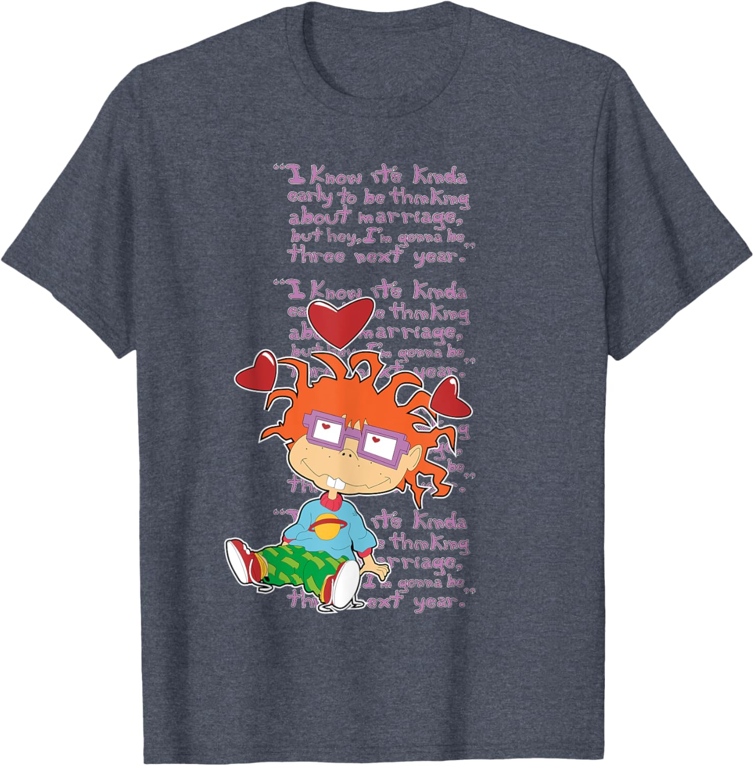 Mademark x Rugrats Chuckie T-Shirt I Know Its Kinda Early to Be Thinking - 2