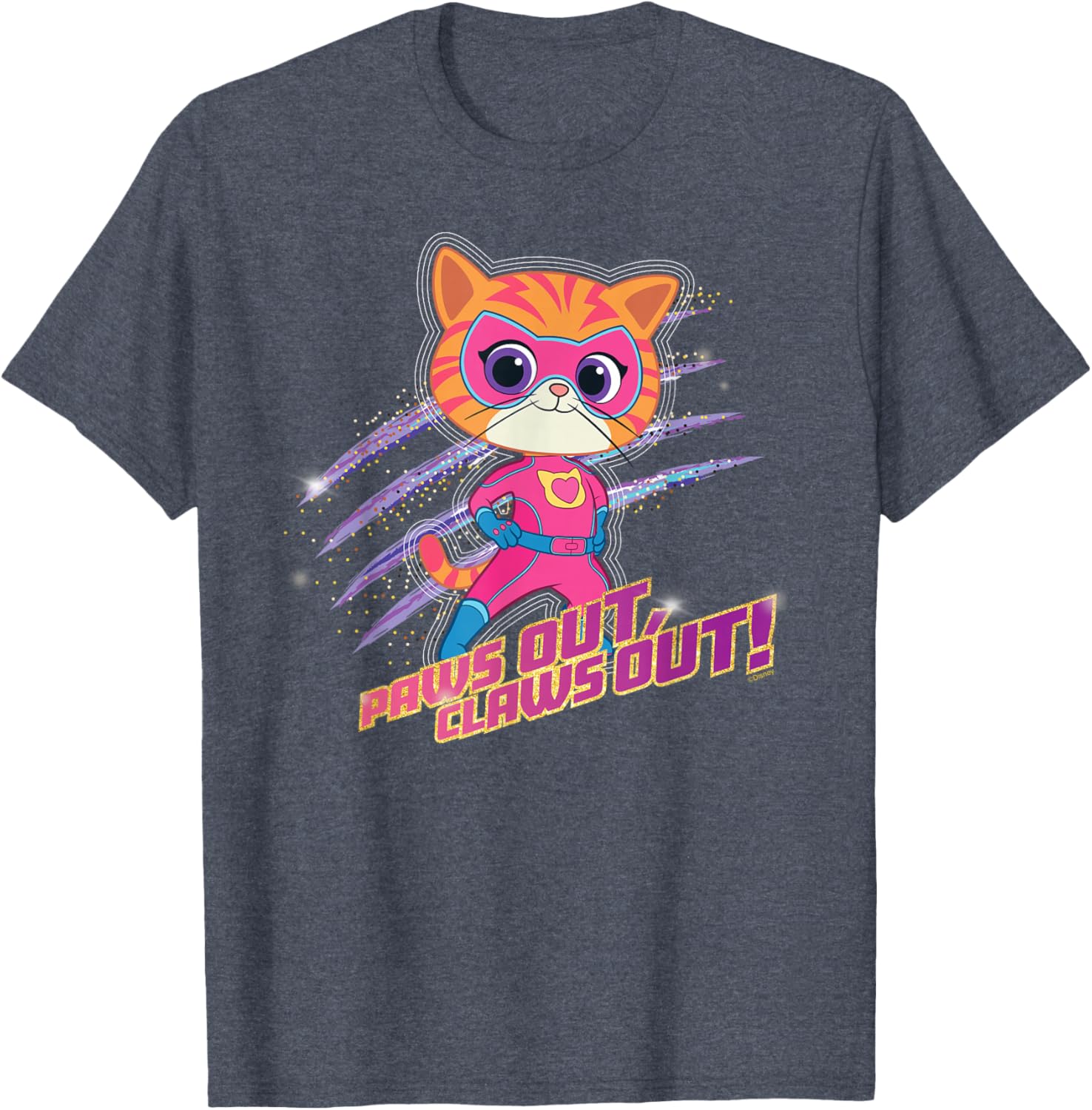 Disney Junior SuperKitties Ginny Paws Out Claws Out T-Shirt for Kids - 7