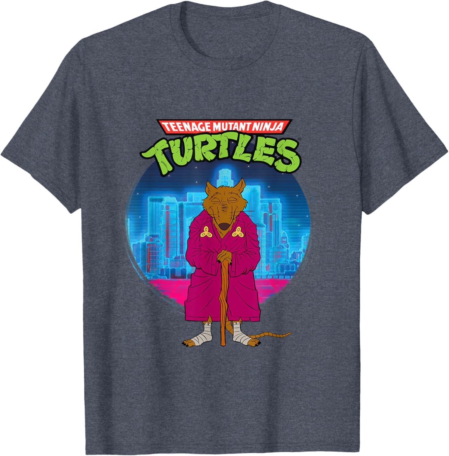 Mademark TMNT Splinter the Rat T-Shirt for Kids and Adults - Fun Ninja Fashion - 7