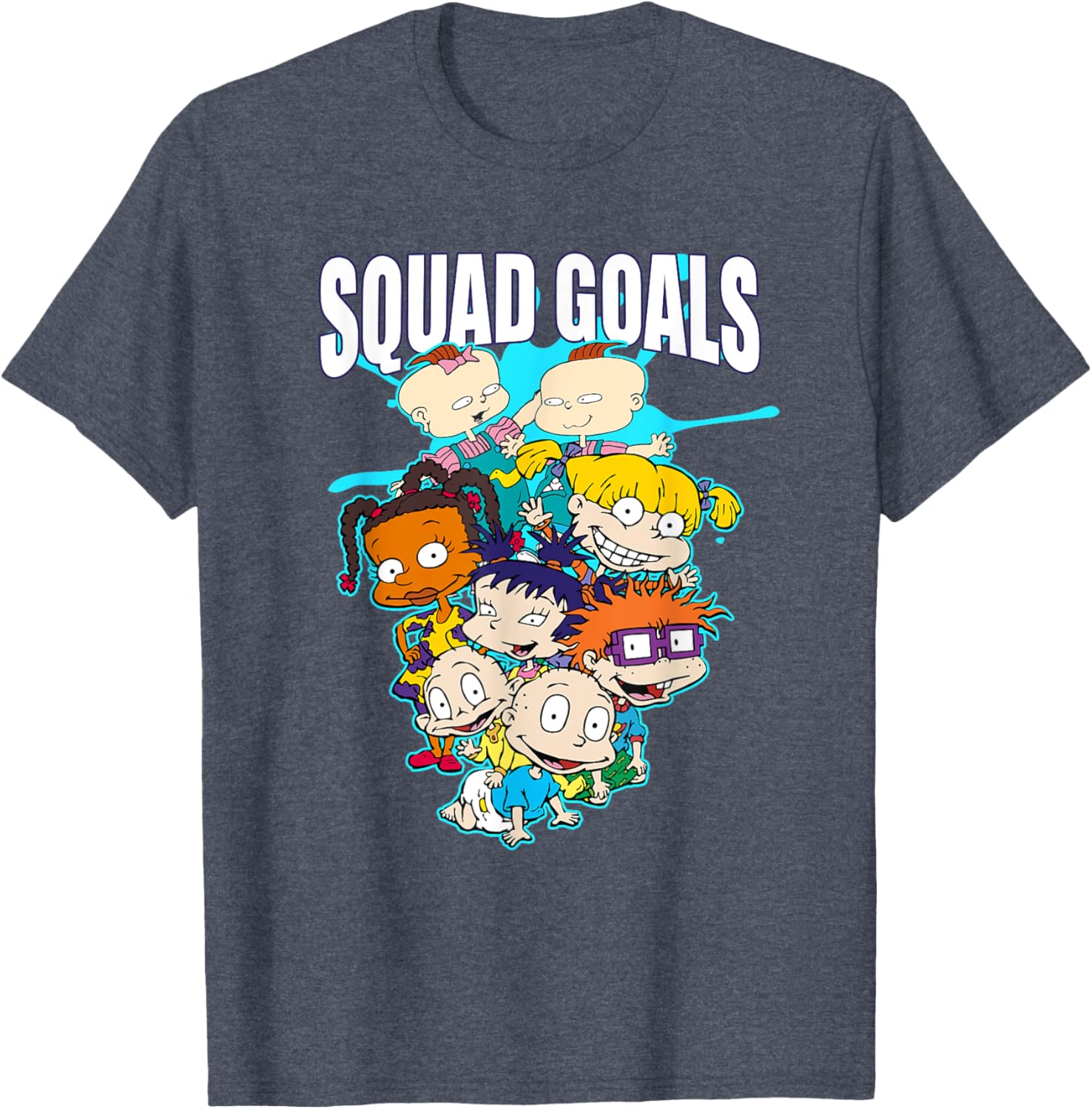 Mademark Rugrats Squad Goals T-Shirt for Fun Casual Outfits - 3