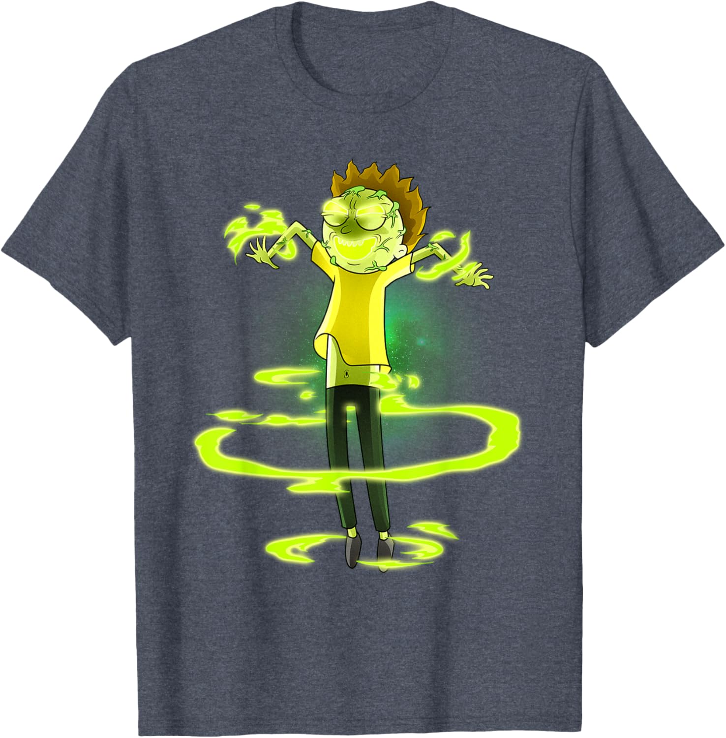 Possessed Morty T-Shirt for Fans of Rick and Morty - Fun Graphic Tee - 2