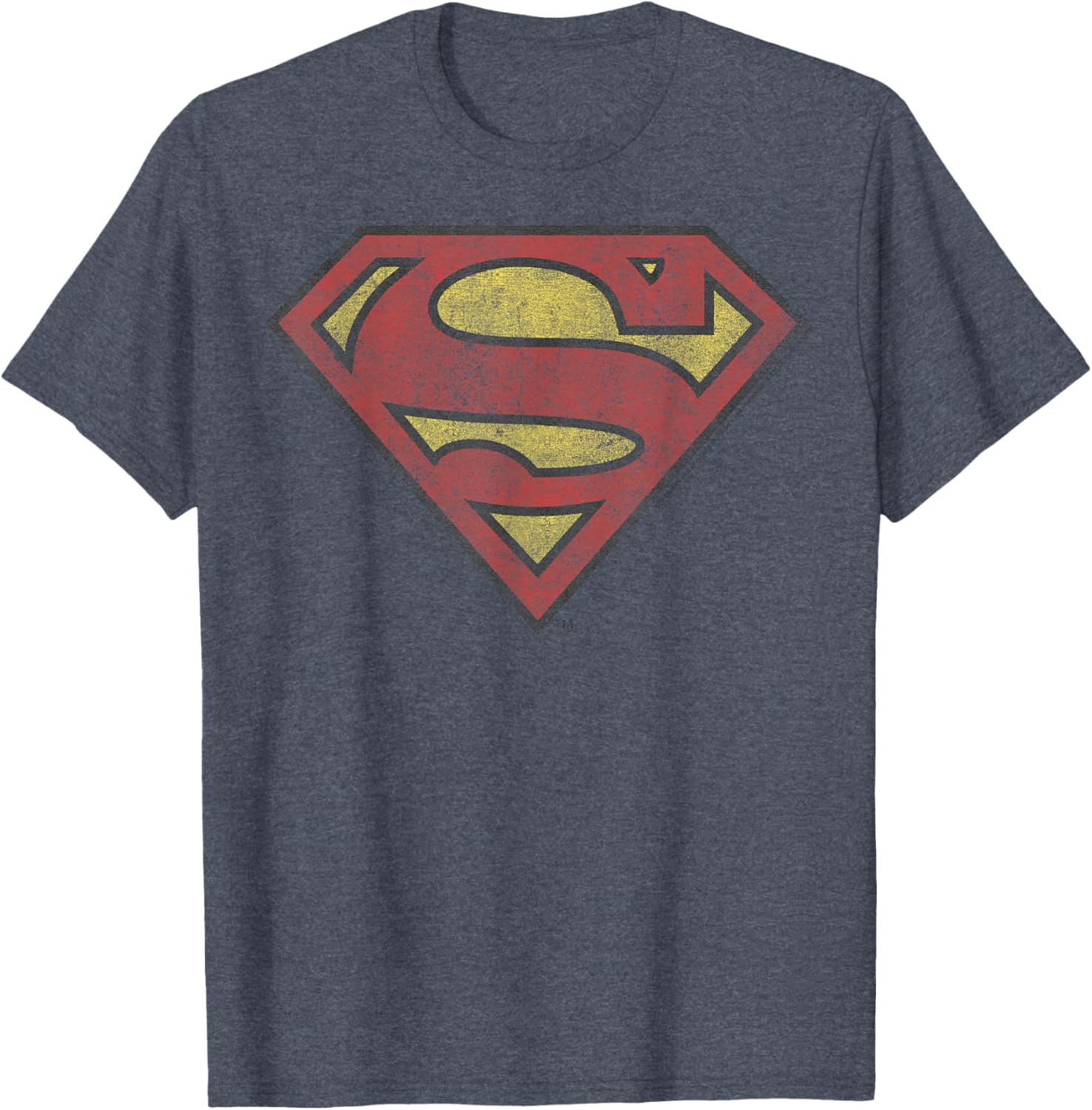 Superman Vintage Shield T-Shirt for Fans of DC Comics Clothing - 6