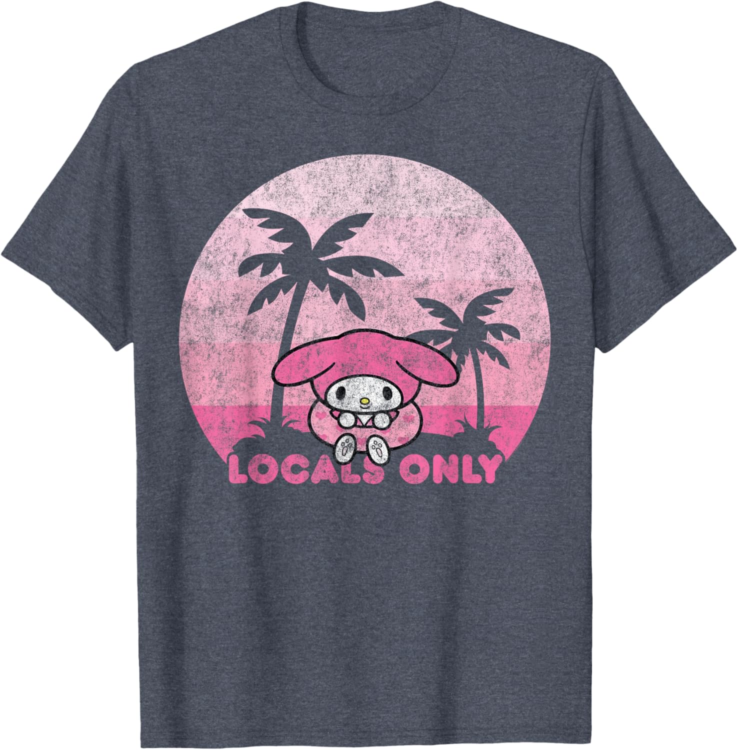 My Melody Locals Only T-Shirt for Cute and Casual Style Lovers - 20