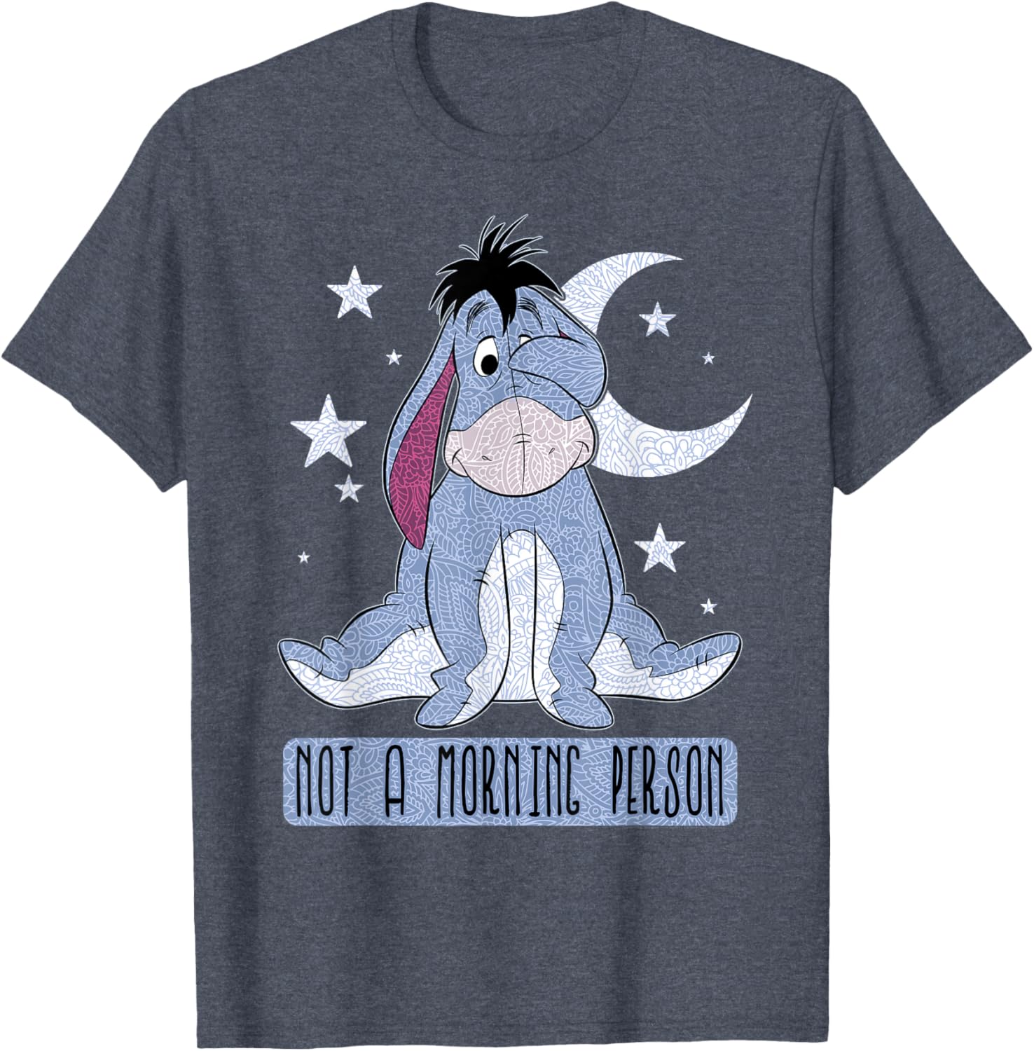 Disney Eeyore Not A Morning Person Short Sleeve T-Shirt for Adults - 3
