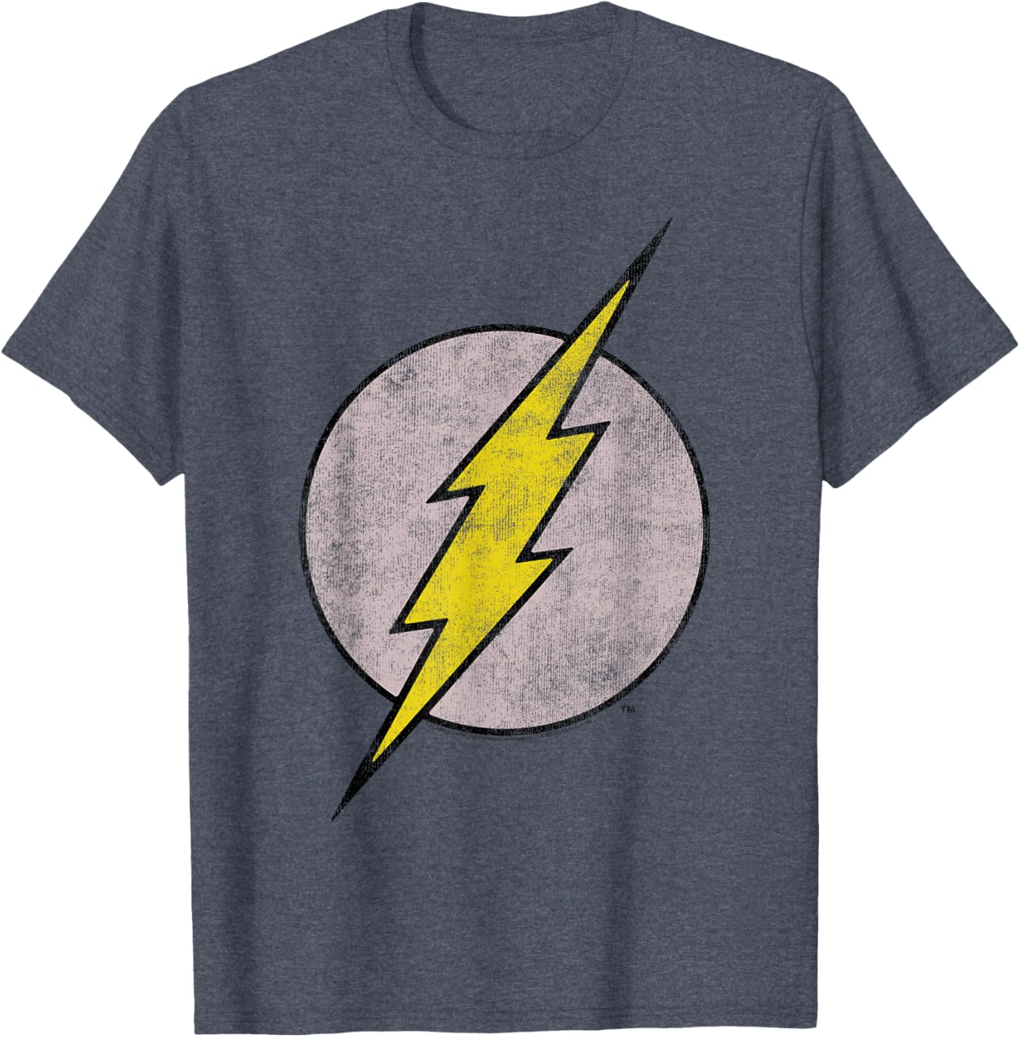 DC Comics Flash Old Logo T-Shirt for Fans - Stylish & Comfortable Apparel - 1