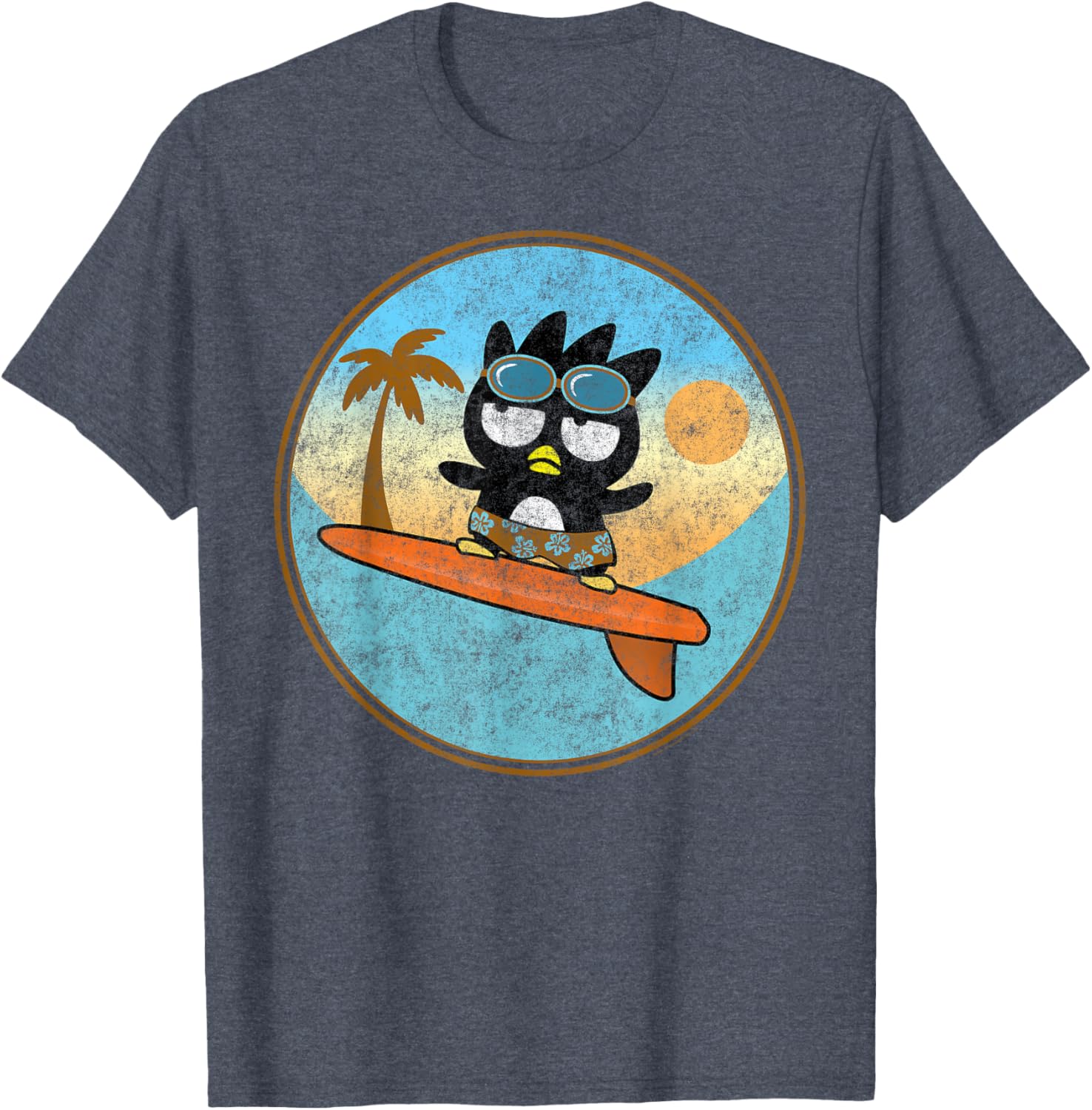 Badtz-Maru Surfing T-Shirt for Fun Beach Style and Comfort - 22