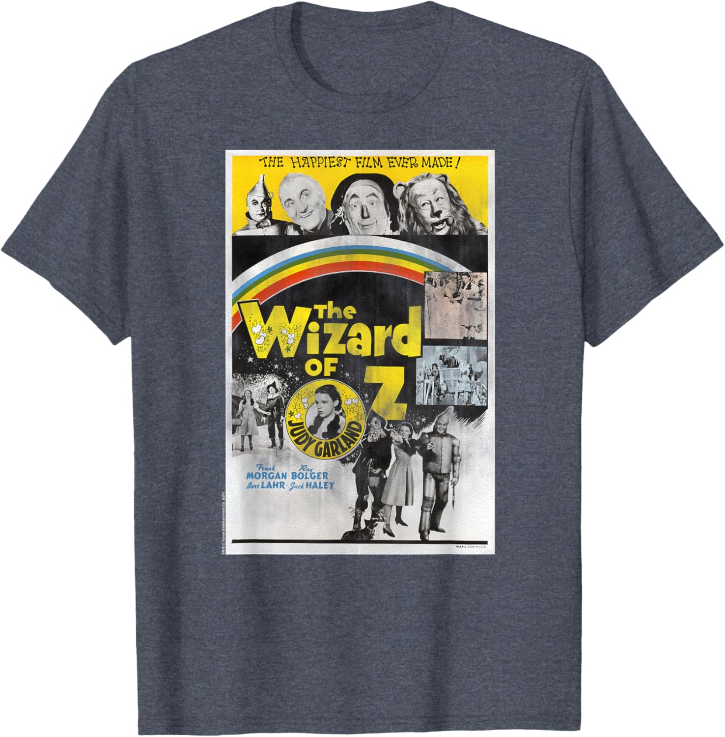 Wizard of Oz Vintage Movie Poster T-Shirt for Fans of Classic Films - 8