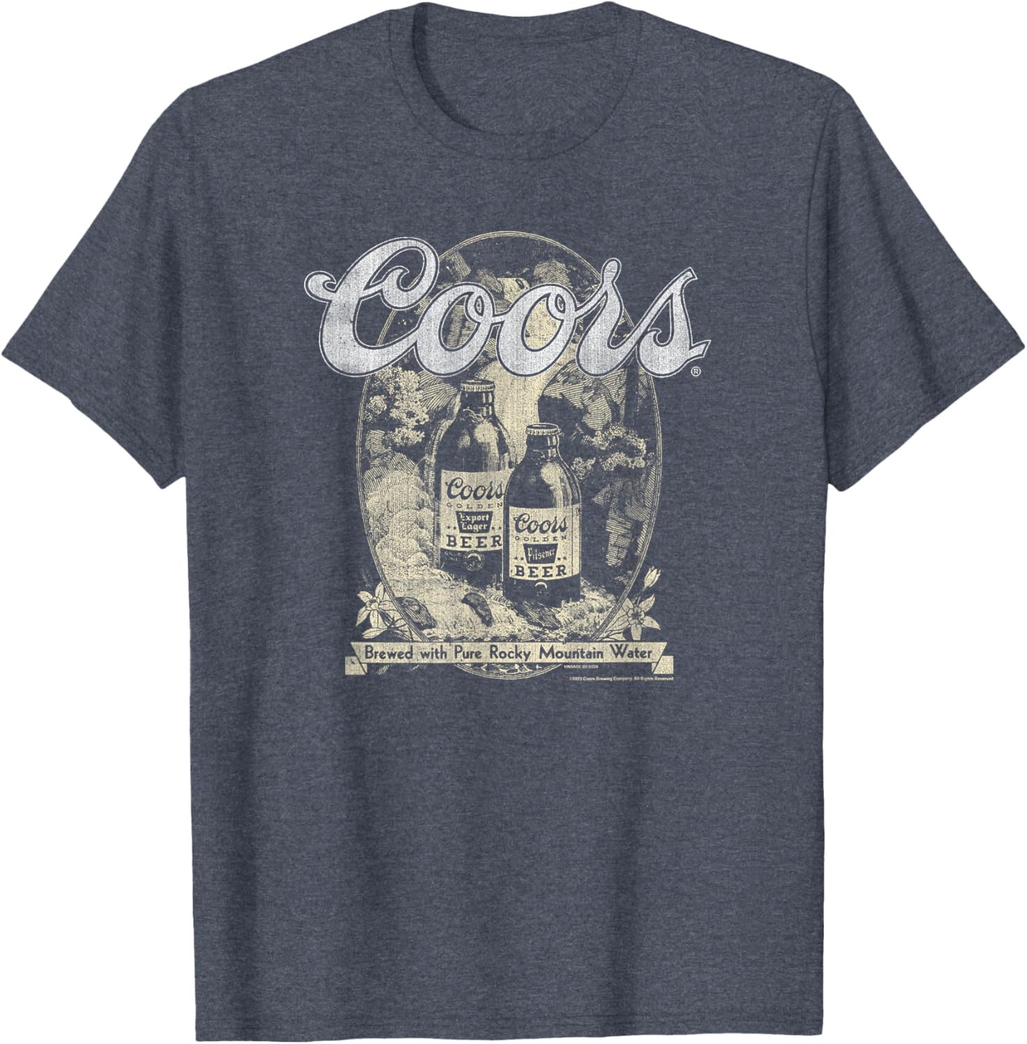 Coors Classic Beer Vintage Banquet T-Shirt for Beer Lovers - 8