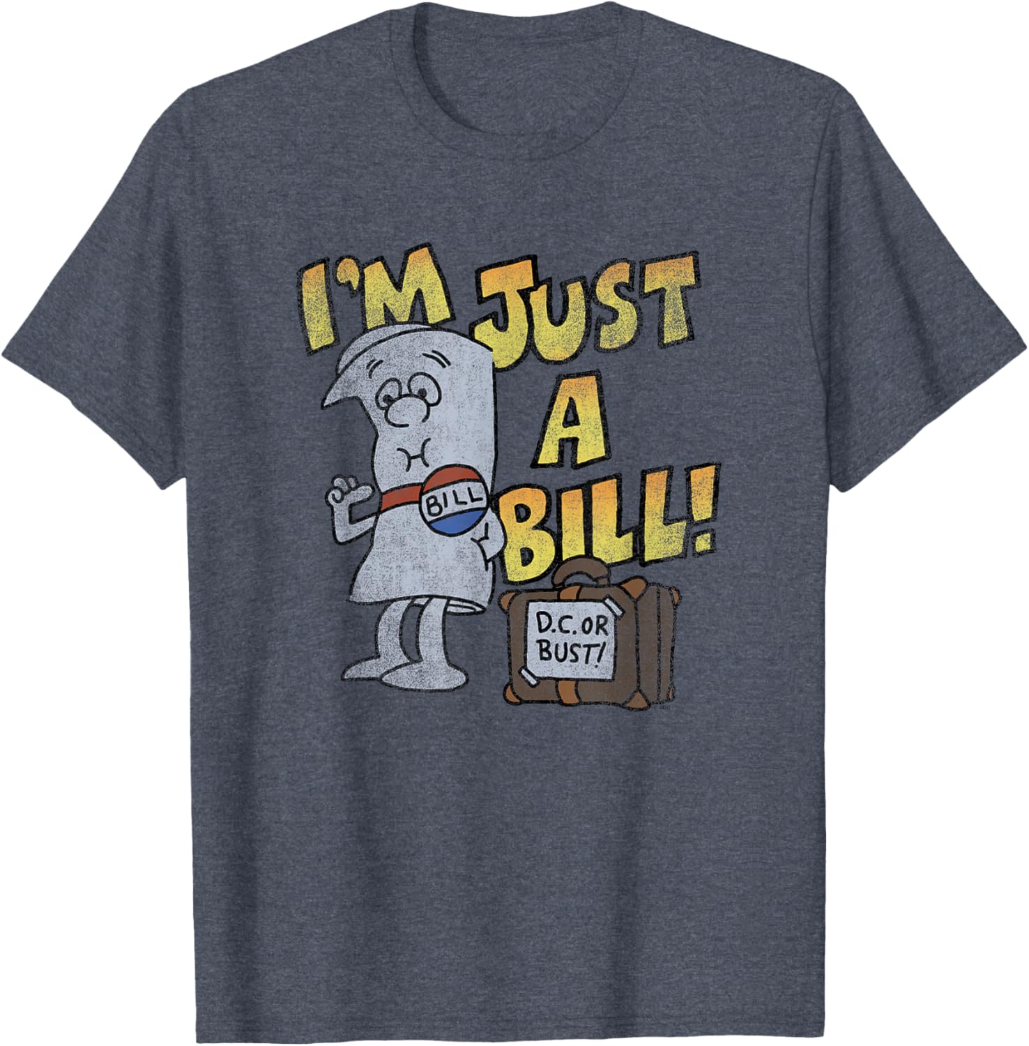 Ripple Junction Schoolhouse Rock I'm Just A Bill Congress T-Shirt - 9