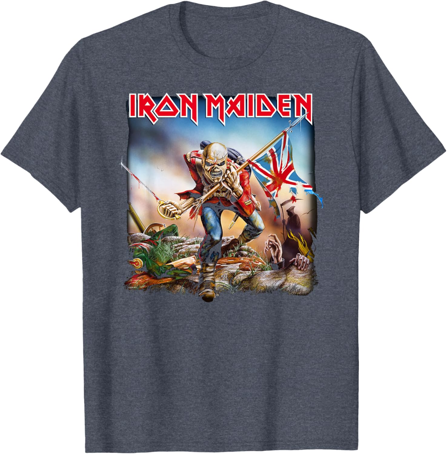 Iron Maiden The Trooper T-Shirt for Fans of Classic Rock Music - 2