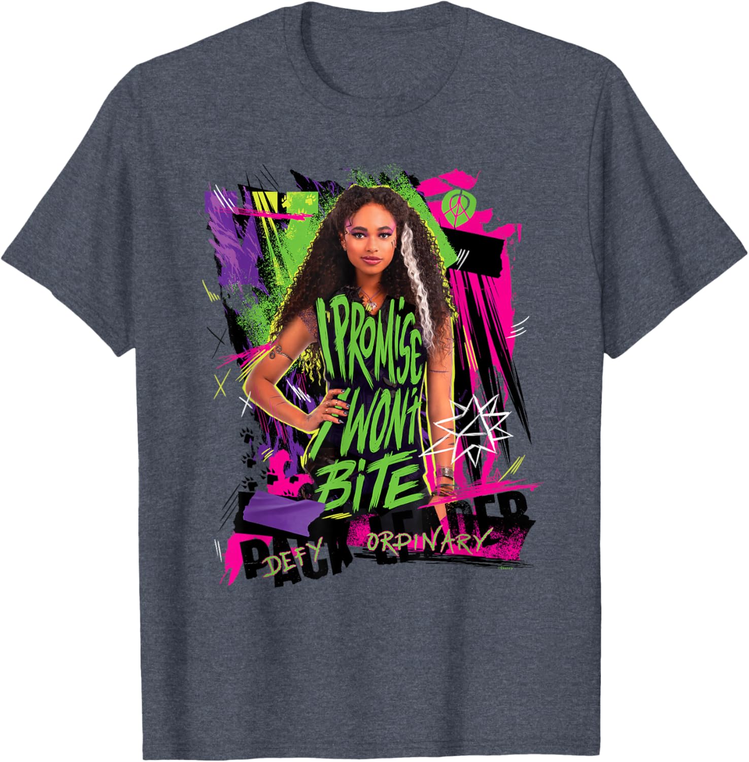 Disney Channel Zombies 3 Willa I Promise I Won’t Bite T-Shirt for Kids - 8