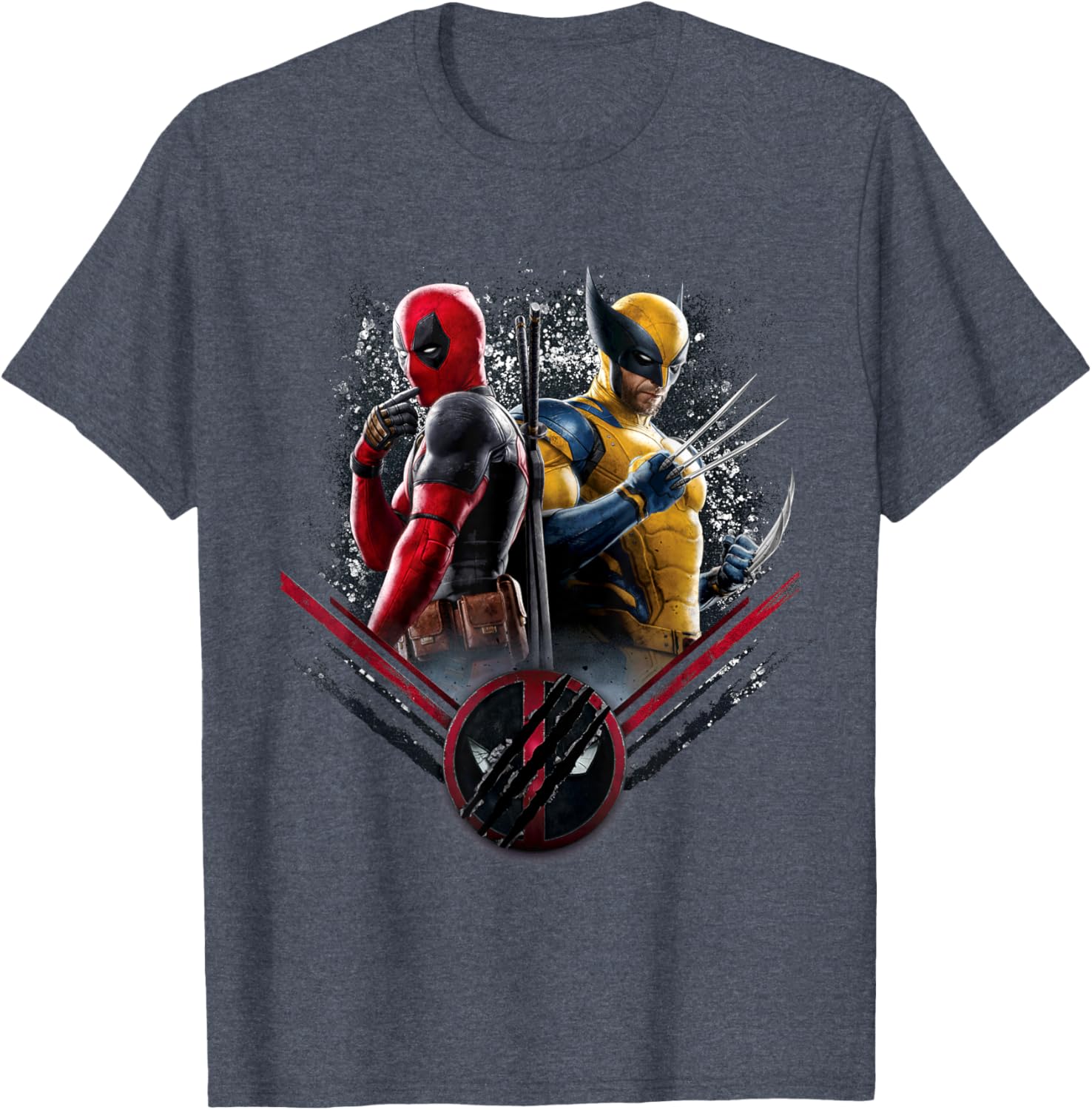 Marvel Deadpool Wolverine Claw Icon T-Shirt for Fans and Collectors - 8