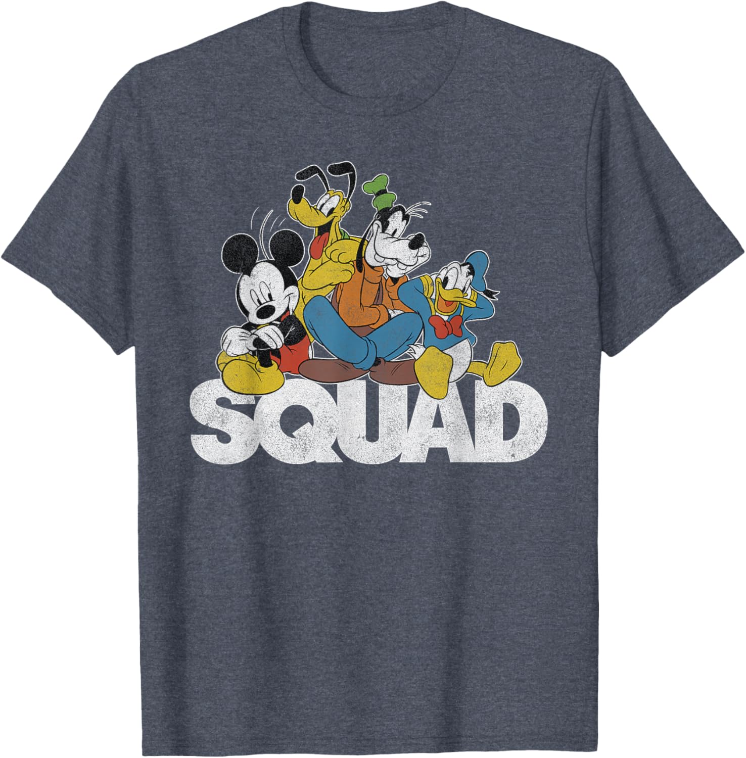 Classic Mickey Mouse Squad Graphic T-Shirt for Disney Fans - 8