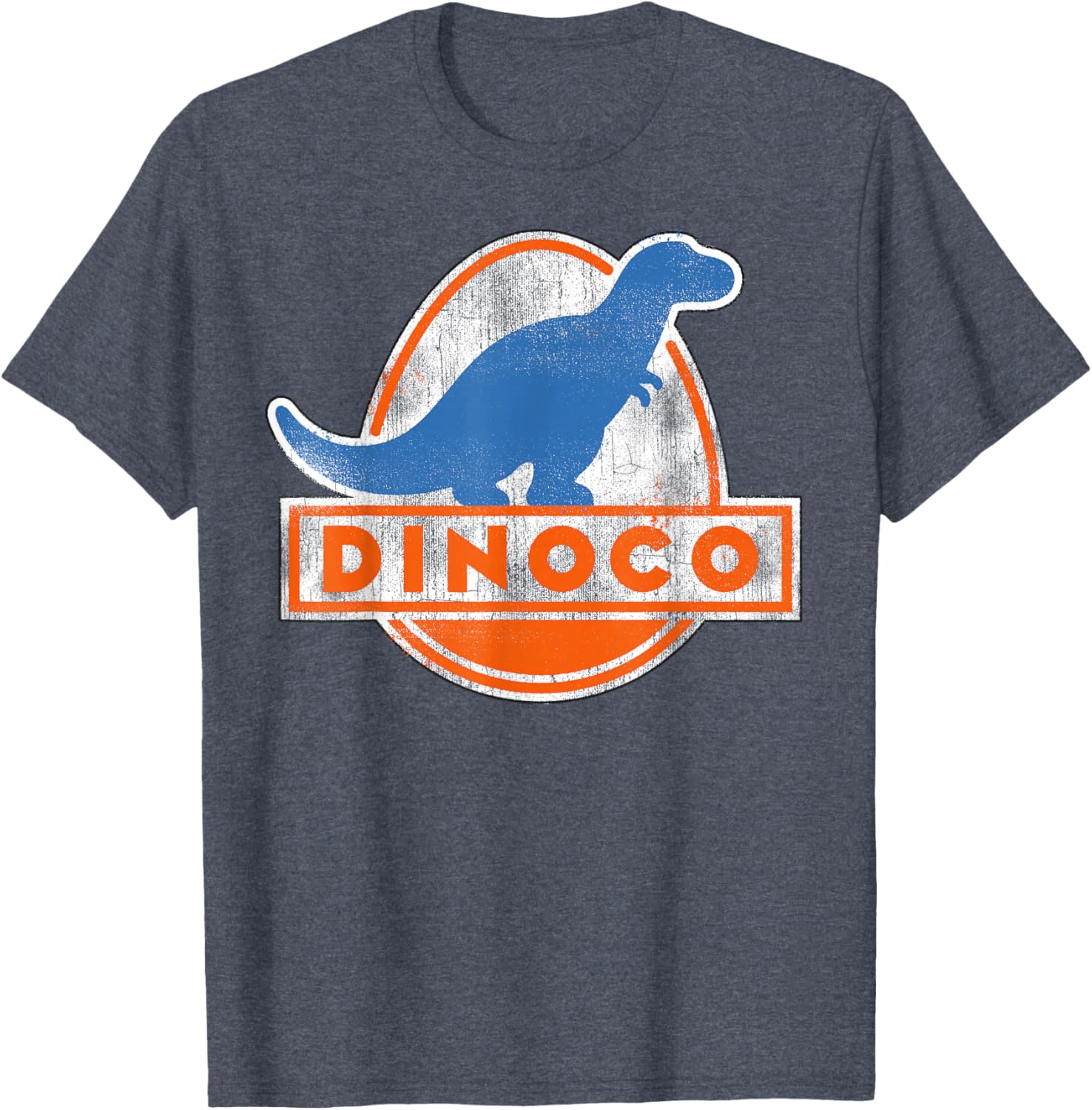 Disney Pixar Cars Dinoco Vintage Dinosaur Logo T-Shirt for Fans - 1