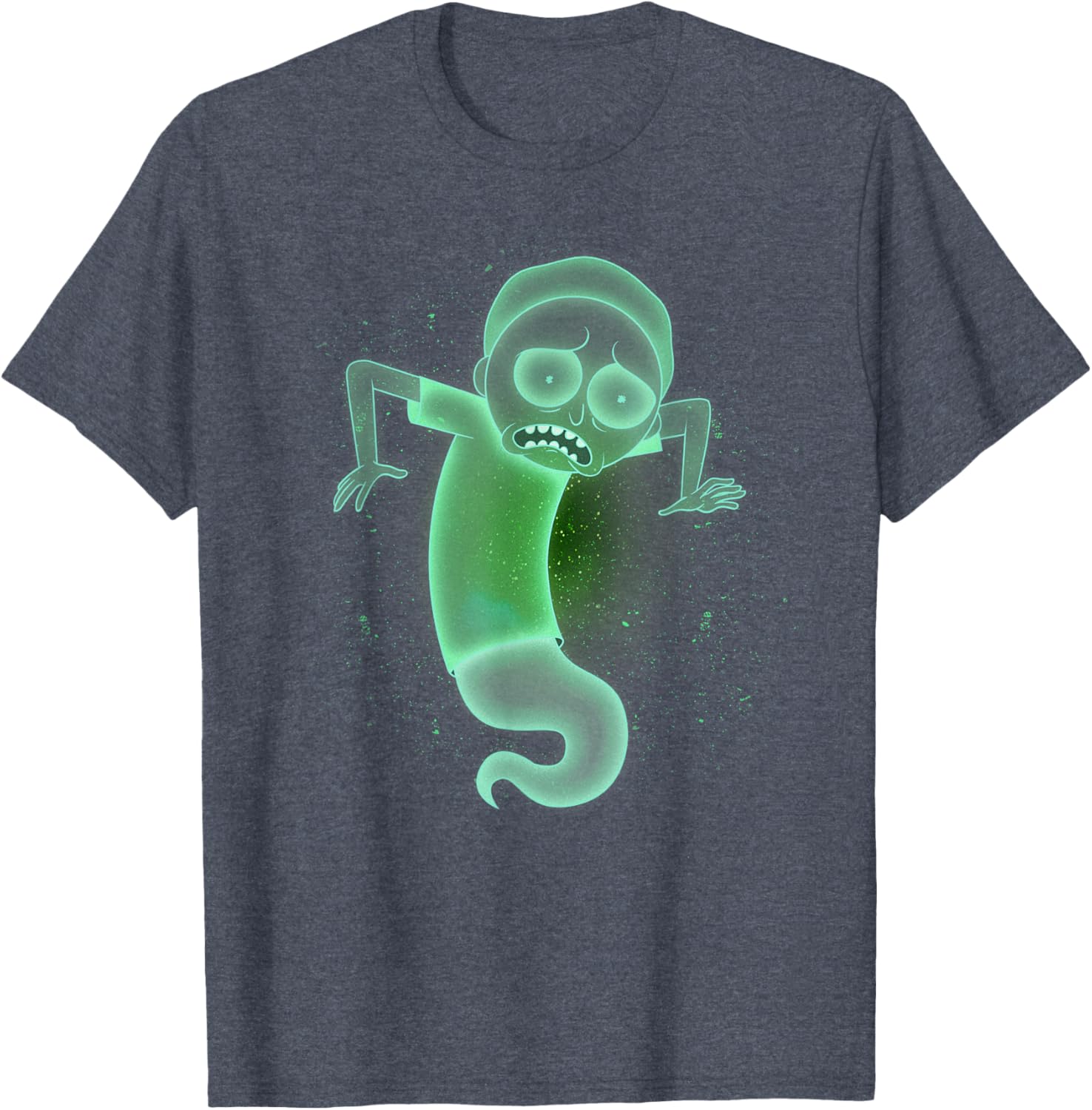 Rick and Morty Ghost Morty T-Shirt - Fun and Stylish Apparel for Fans - 7