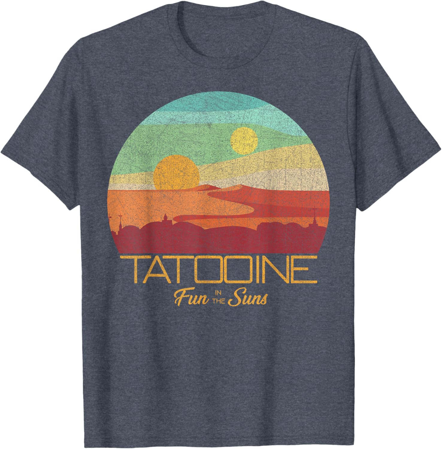 Star Wars Tatooine Vintage Disney T-Shirt for Fun in the Sun - 1