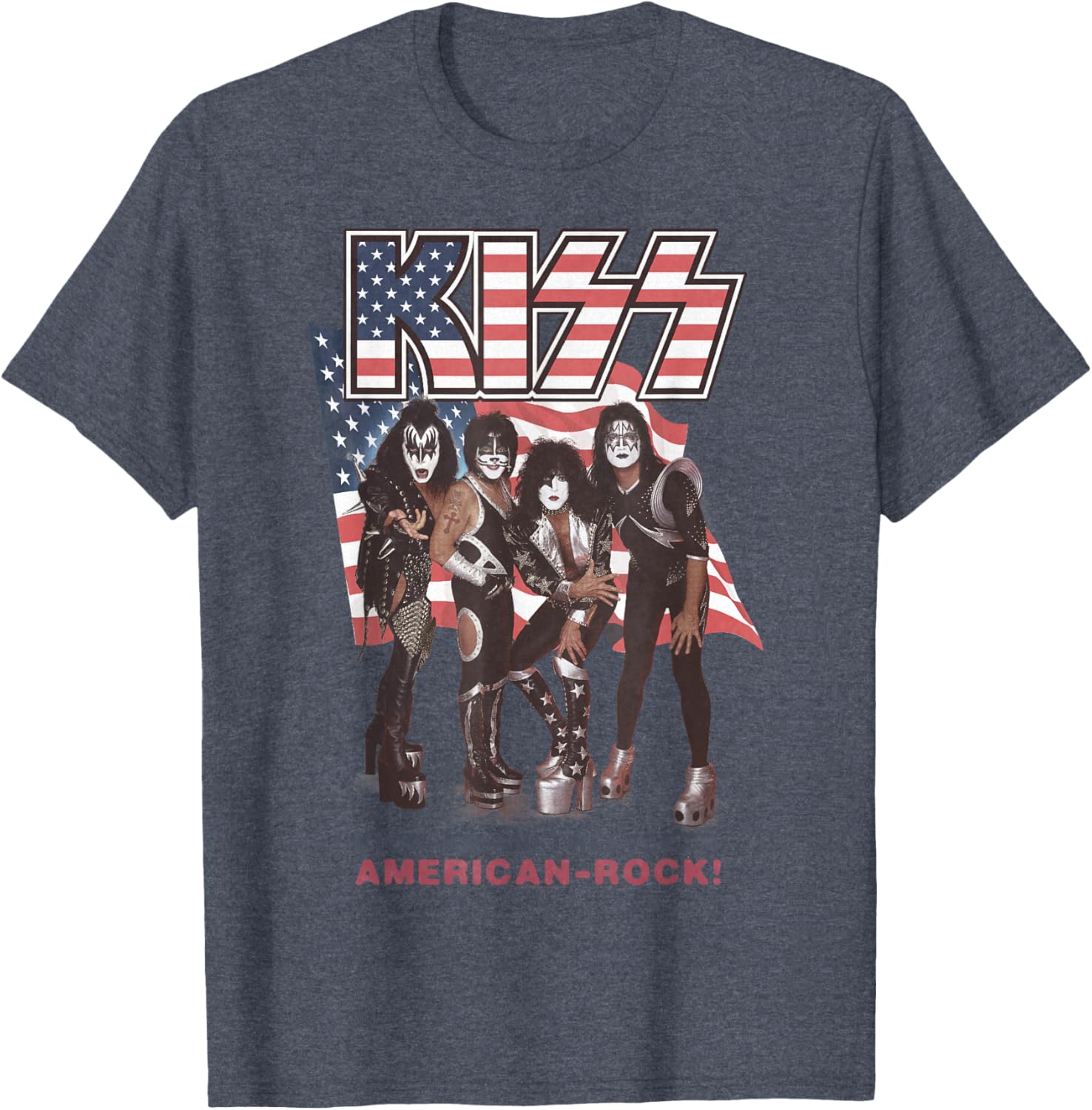 KISS Kick Em In The Teeth Graphic T-Shirt for Bold Style and Comfort - 2