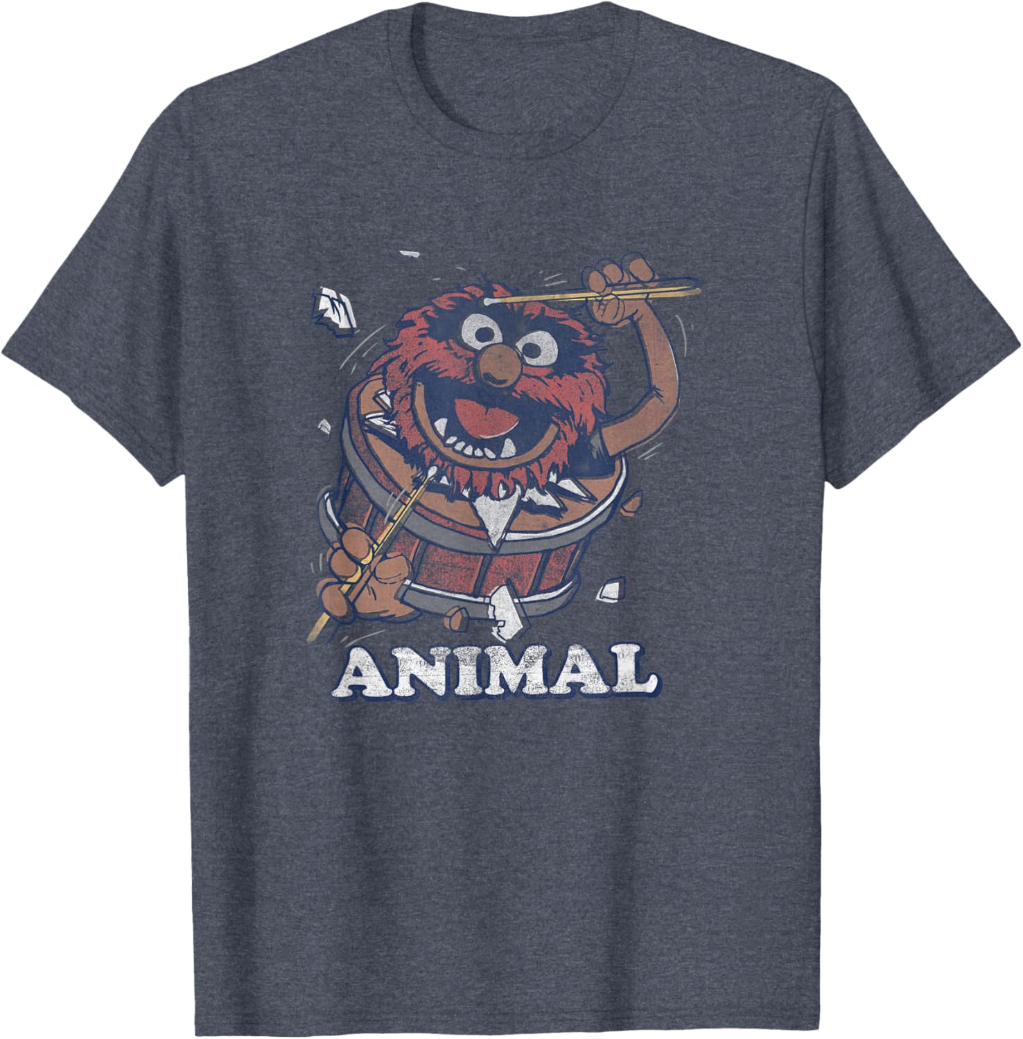 Vintage Disney Muppets Animal Drummer T-Shirt for Fans and Collectors - 9