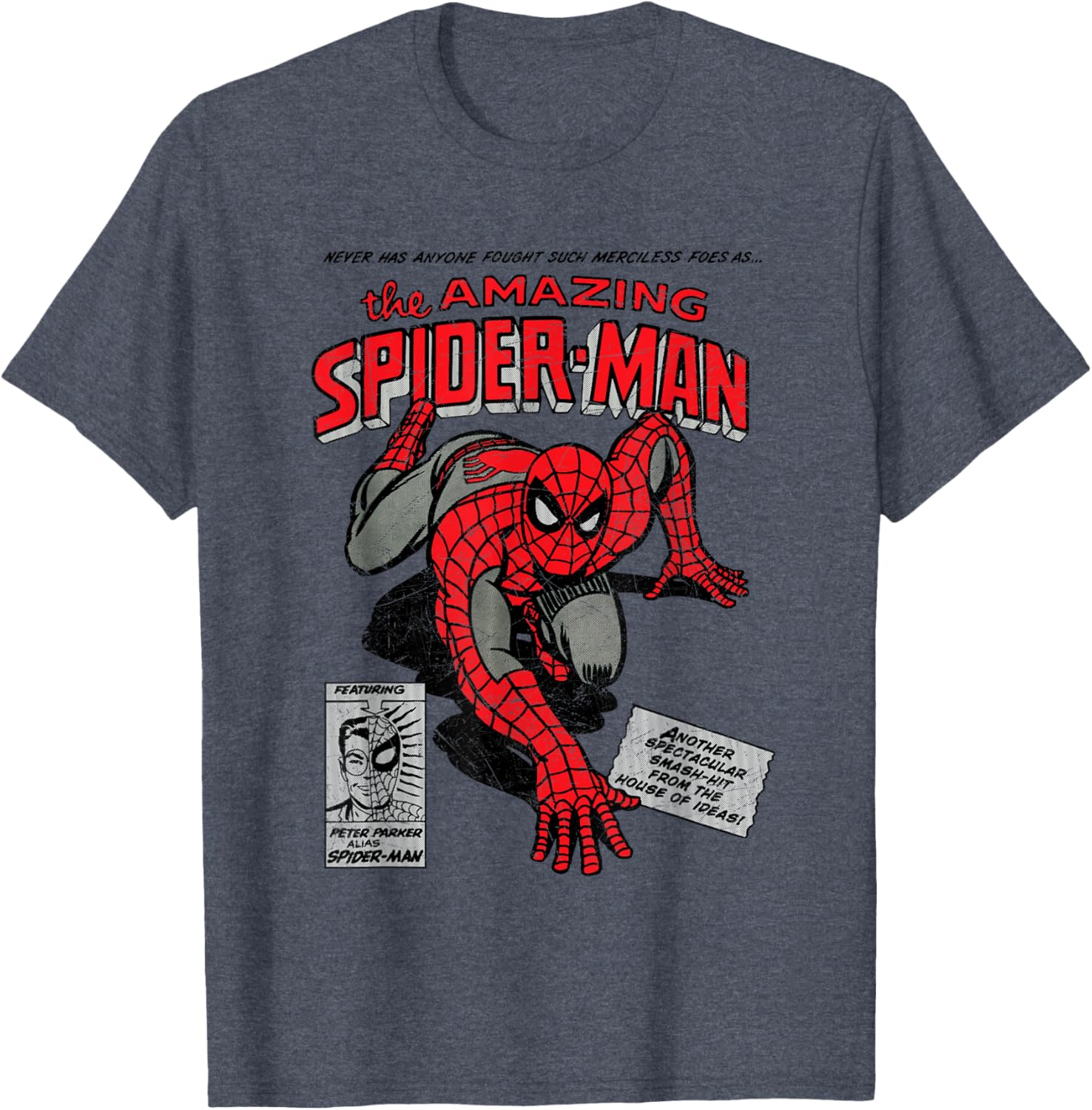 Marvel Spider-Man Retro Comic T-Shirt for Comic Book Fans - 22