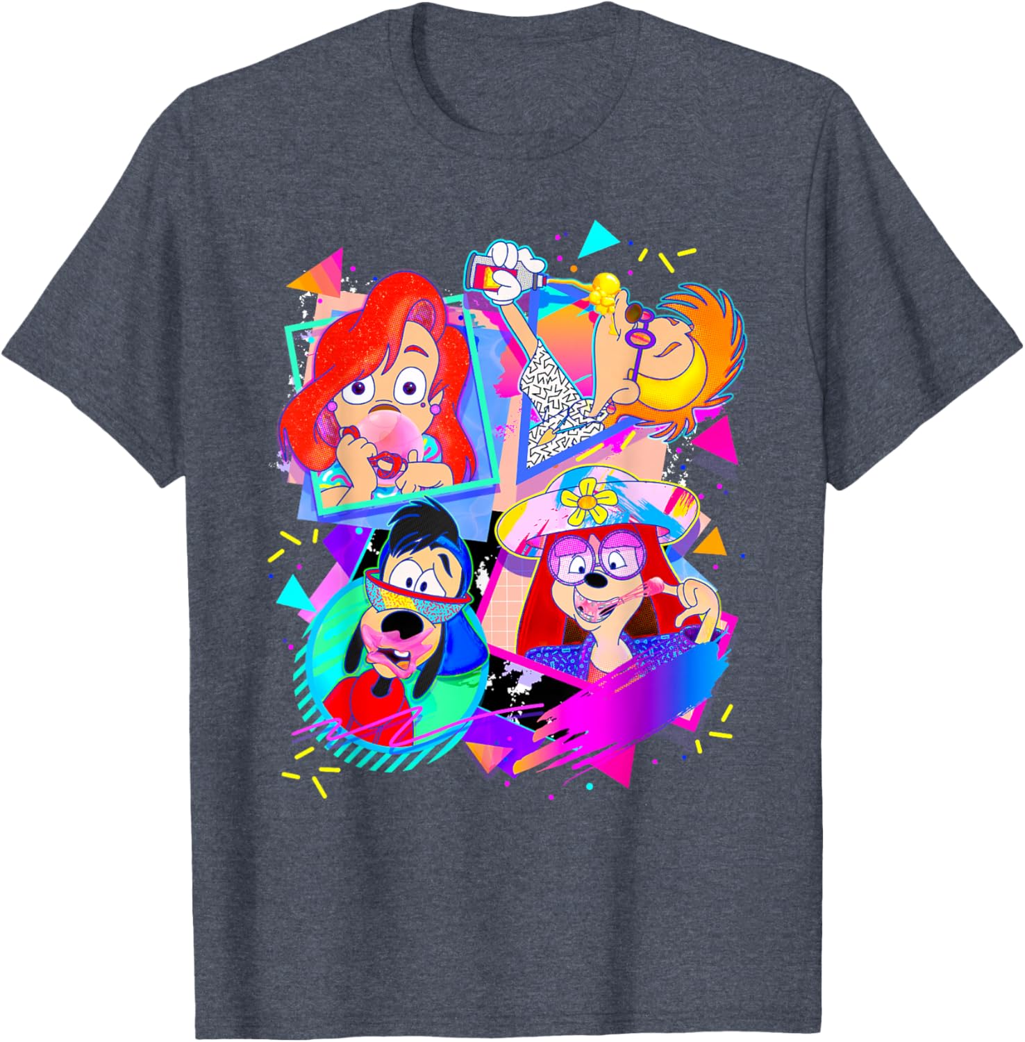 Disney A Goofy Movie Bubble Gum Retro T-Shirt for 90s Fans - 11