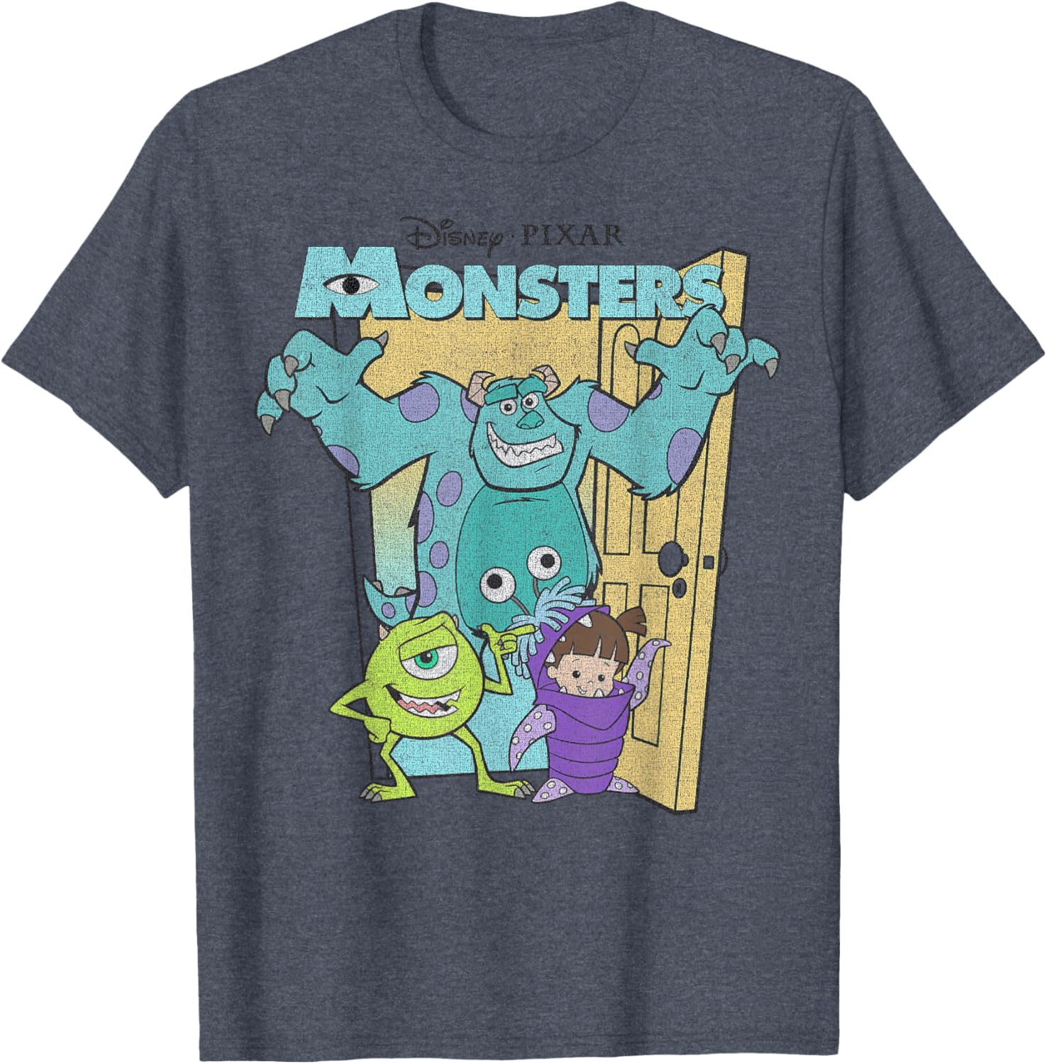 Disney Pixar Monsters Inc Mike Sulley Boo T-Shirt for Kids and Adults - 7