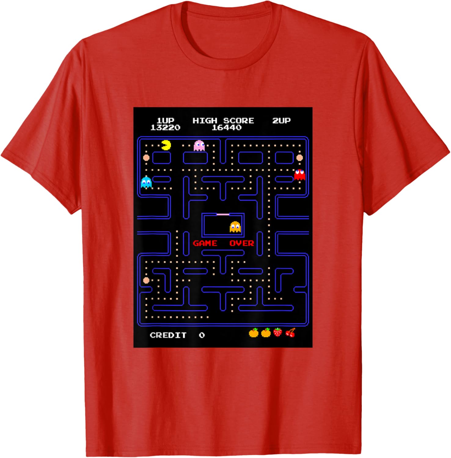 PAC-MAN T-Shirt for Gamers - Retro Arcade Style Fashion Top - 20