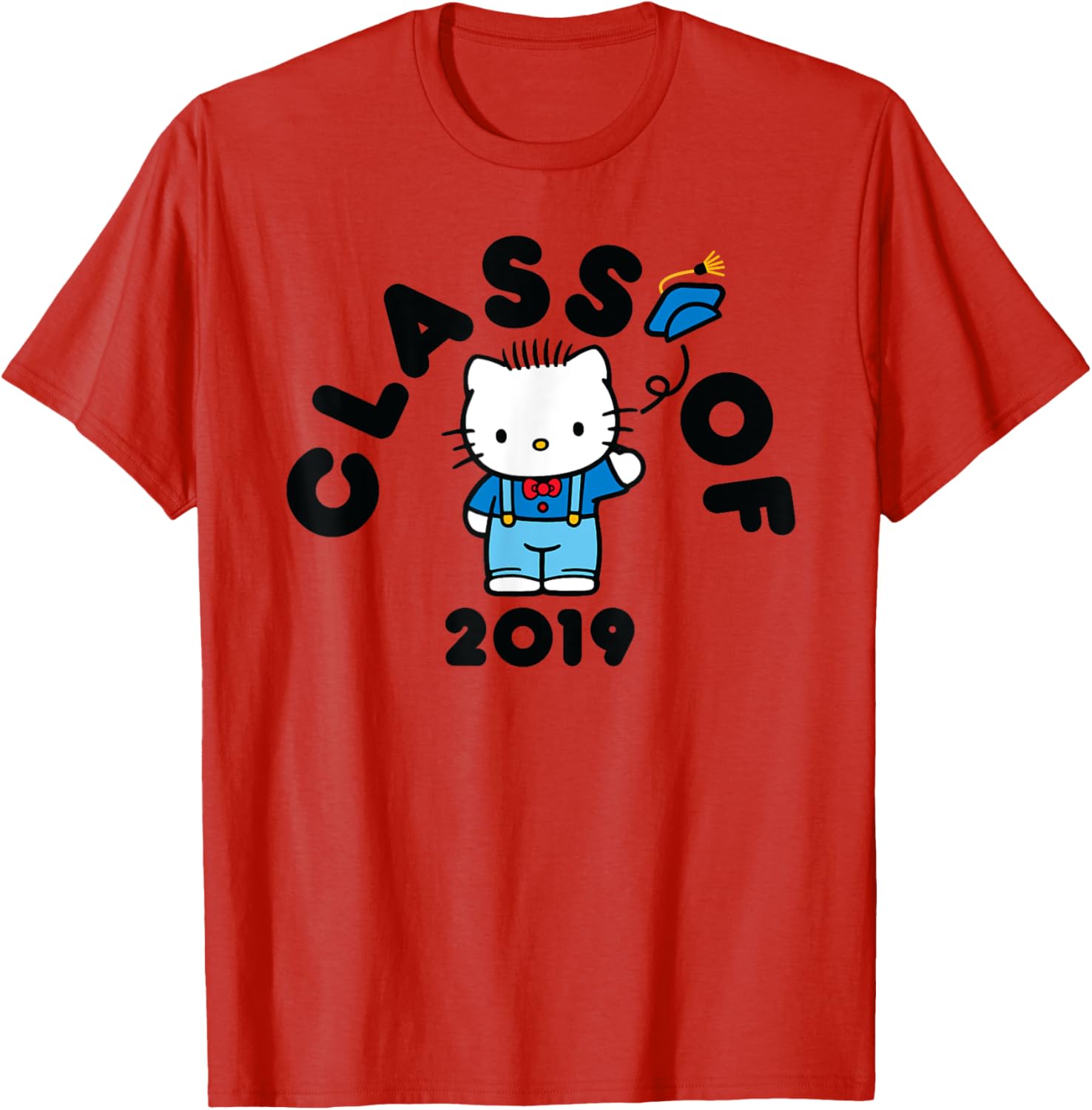 Dear Daniel Hello Kitty 2019 Graduation T-Shirt for Celebrating Achievements - 2