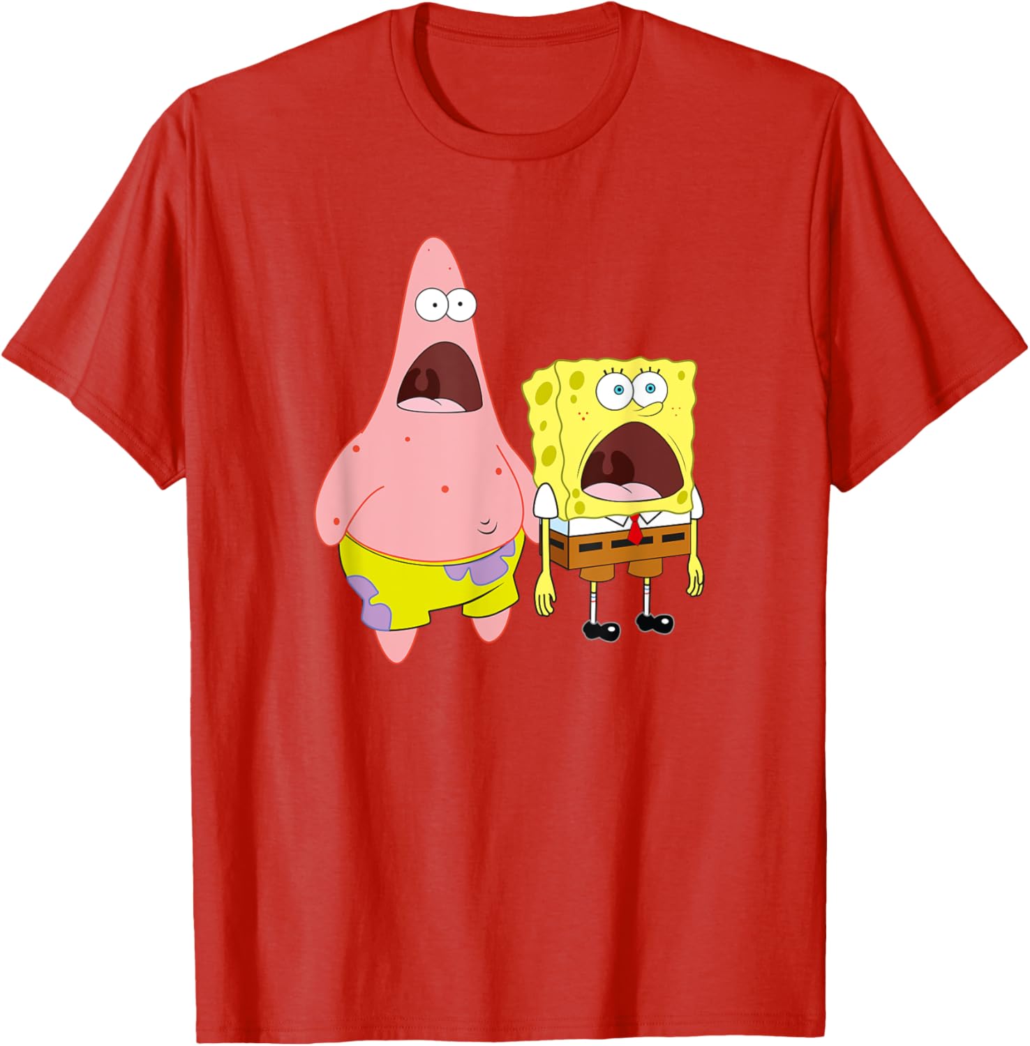 Mademark x SpongeBob SquarePants Wide Eyed Surprise T-Shirt for Fans - 10