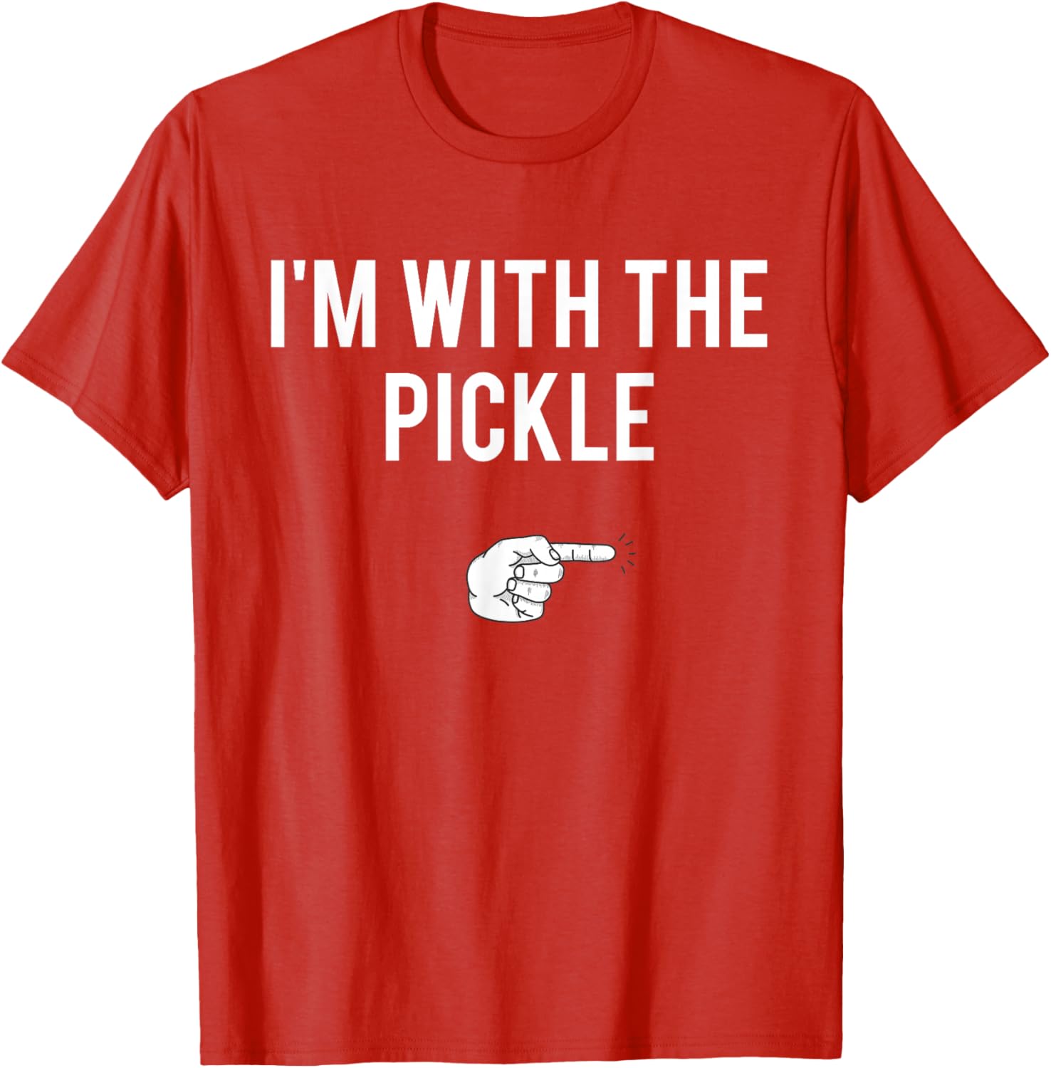 I'm With The Pickle Matching T-Shirt for Fun Halloween Costumes - 6
