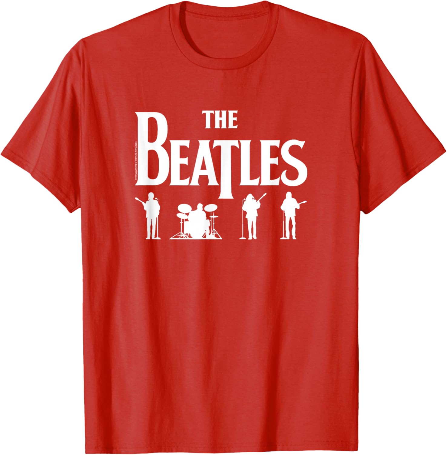 The Beatles Let It Be Light Silhouettes T-Shirt for Music Lovers - 9