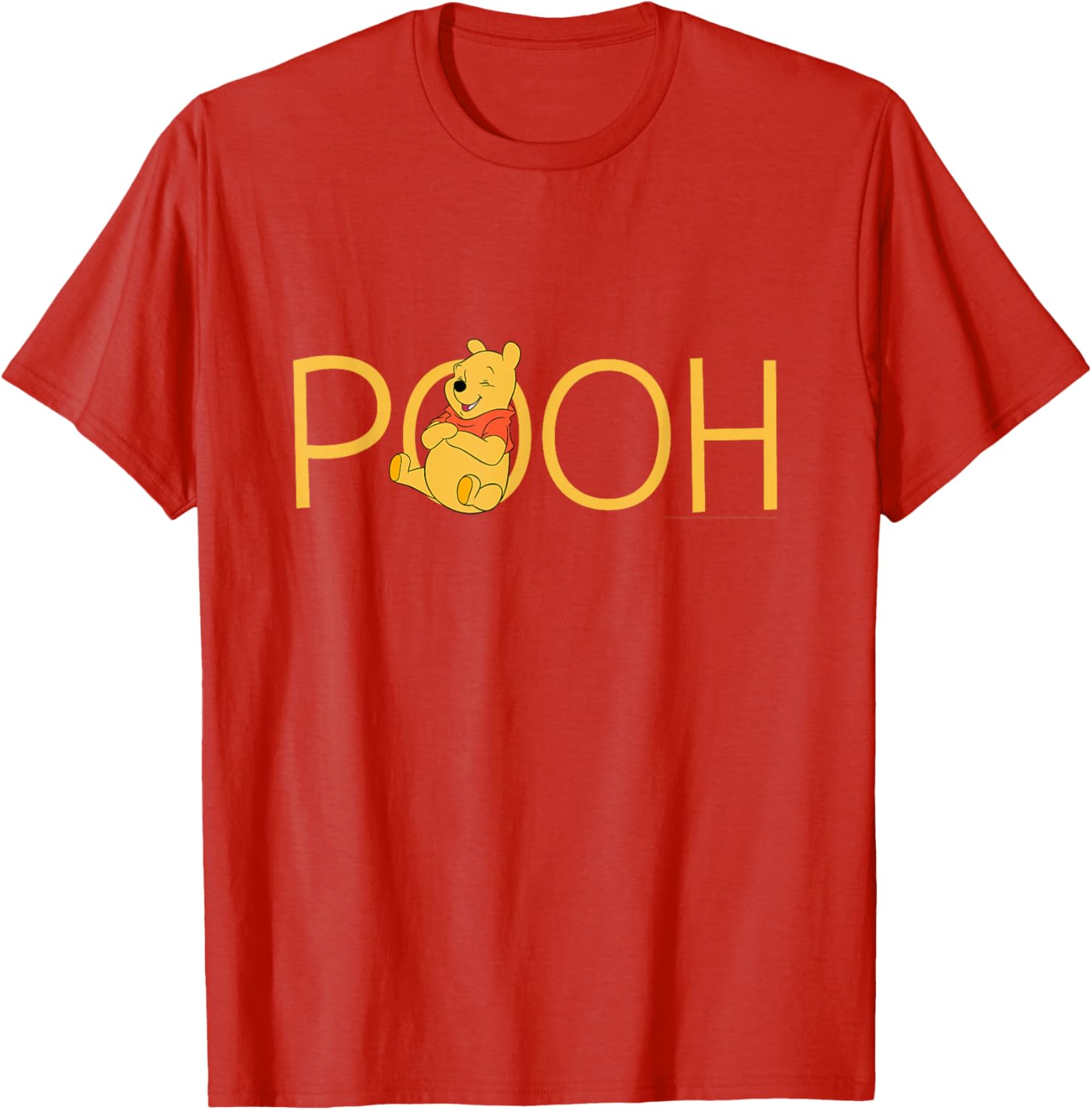 Disney Winnie the Pooh Classic Lettering T-Shirt for Kids and Adults - 22