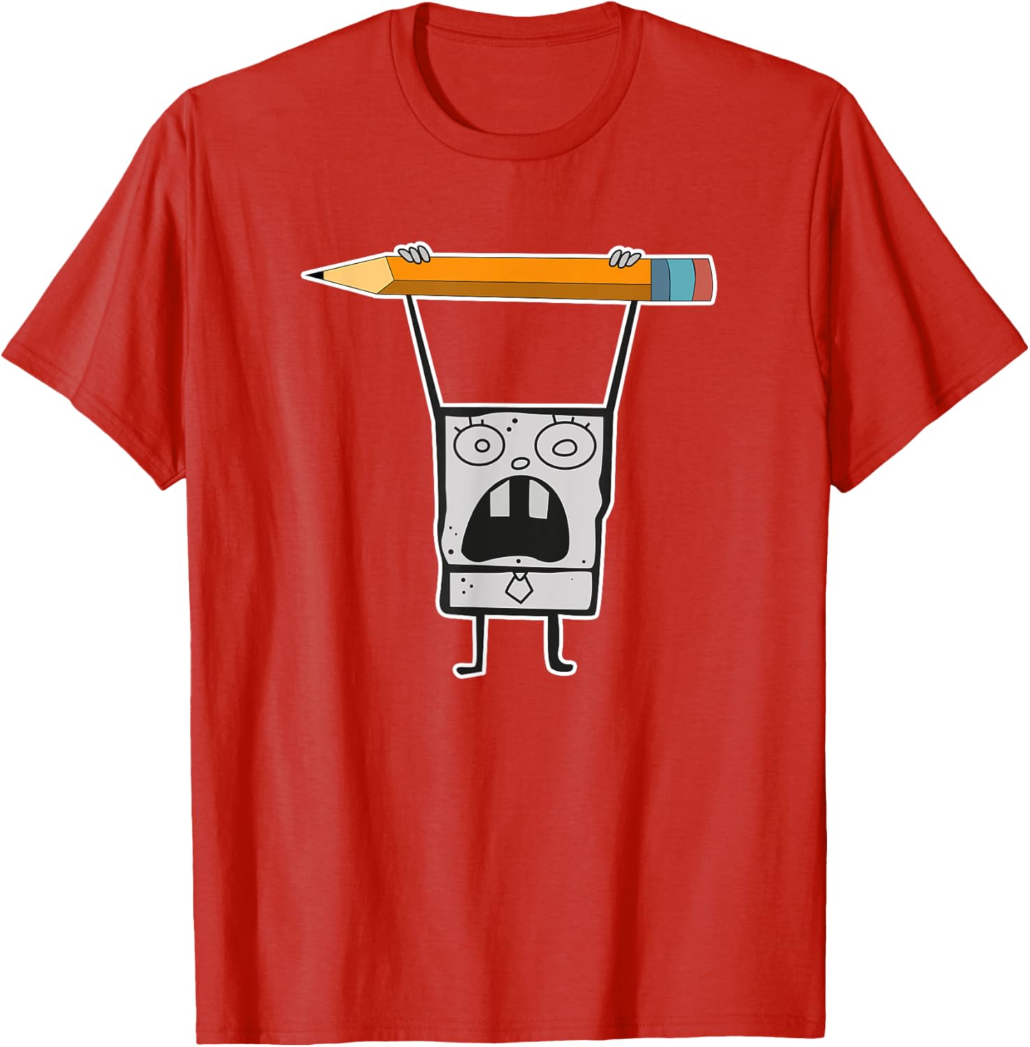 Mademark x SpongeBob SquarePants DoodleBob T-Shirt for Fun Fashion - 2