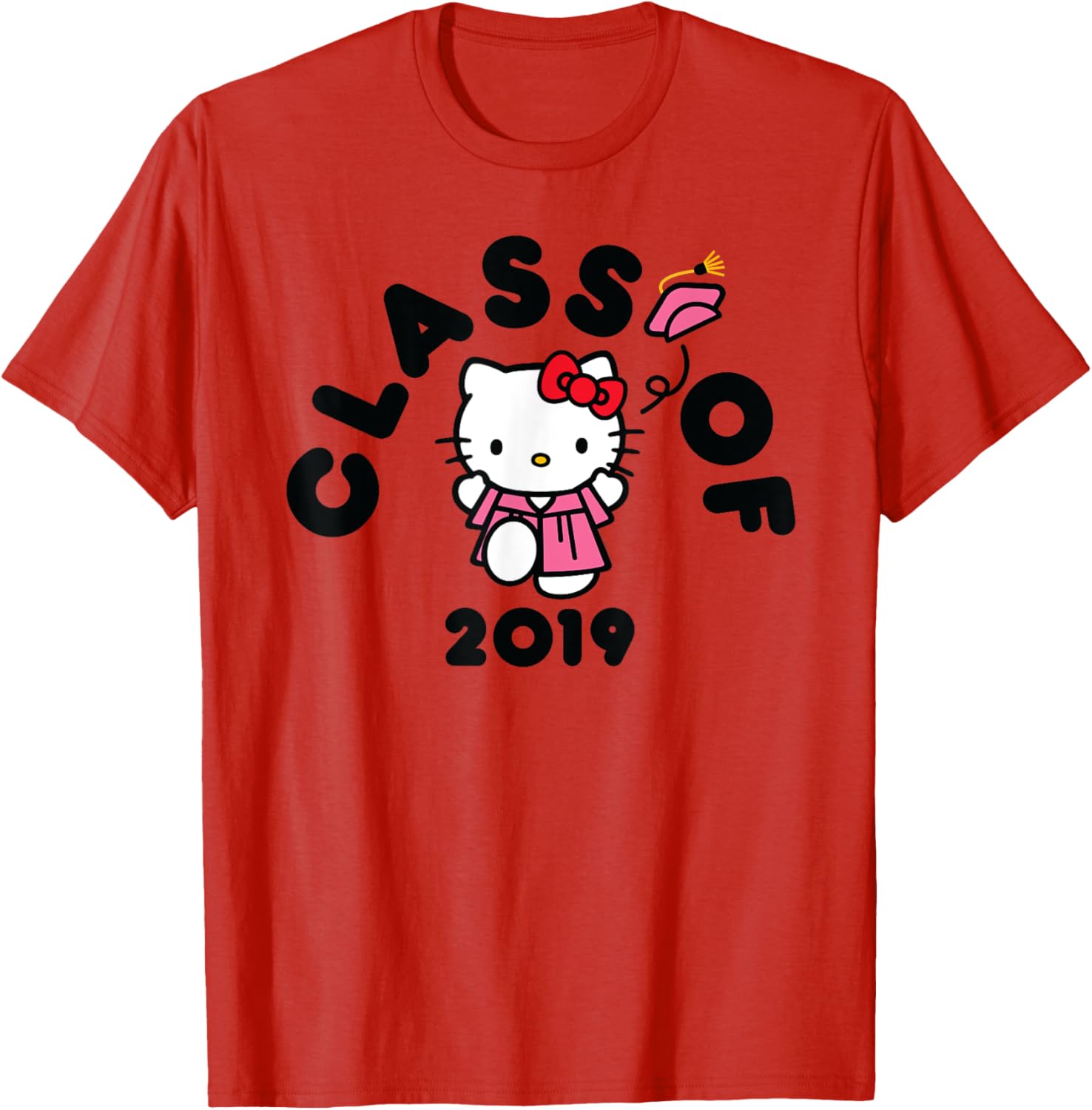 Hello Kitty 2019 Graduation Seniors T-Shirt for Stylish Celebrations - 19