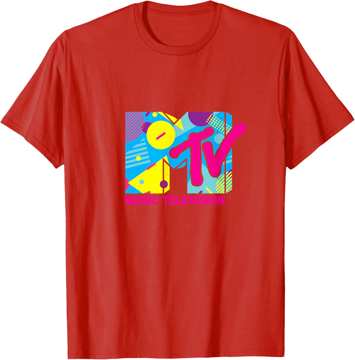 Mademark x MTV 1980s Spring Break Retro Logo T-Shirt Casual Wear - 3