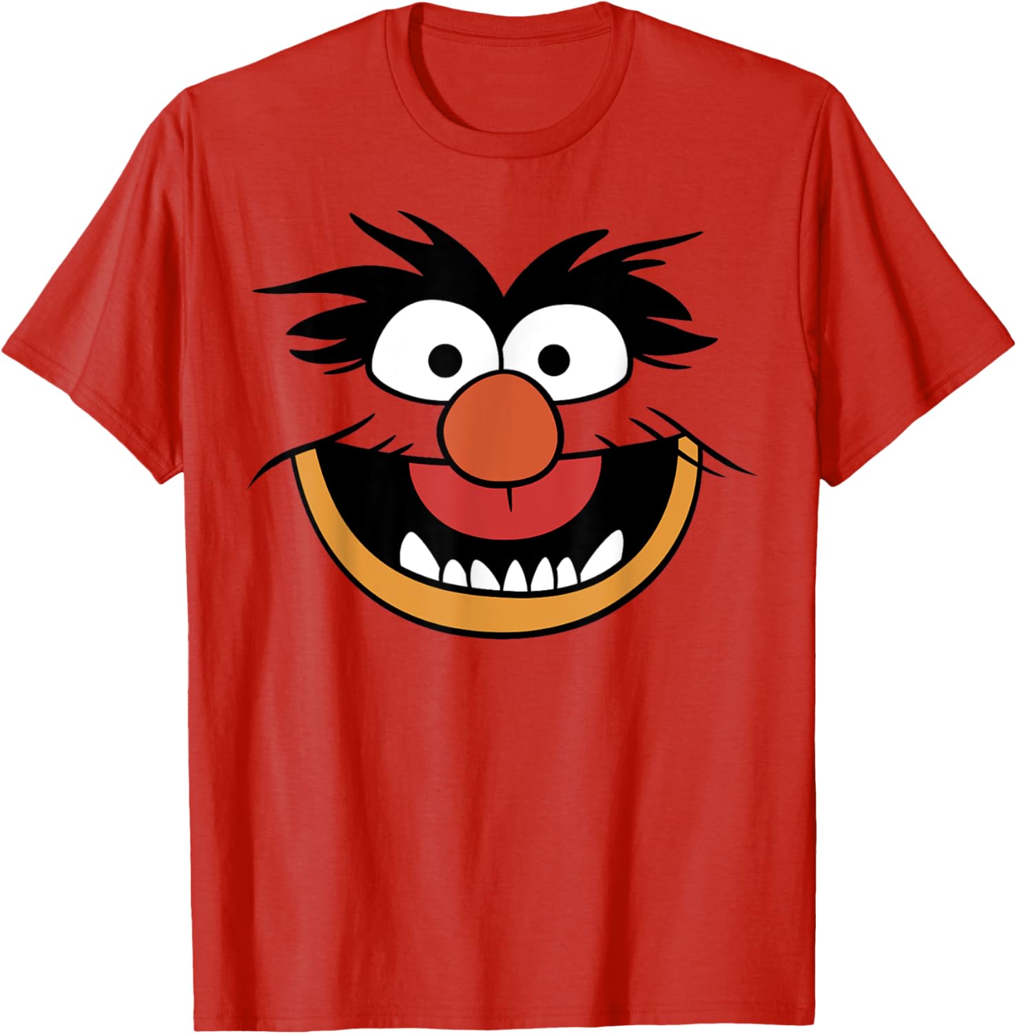 Disney Muppets Animal Big Face Costume T-Shirt for Fun Dress-Up Events - 1