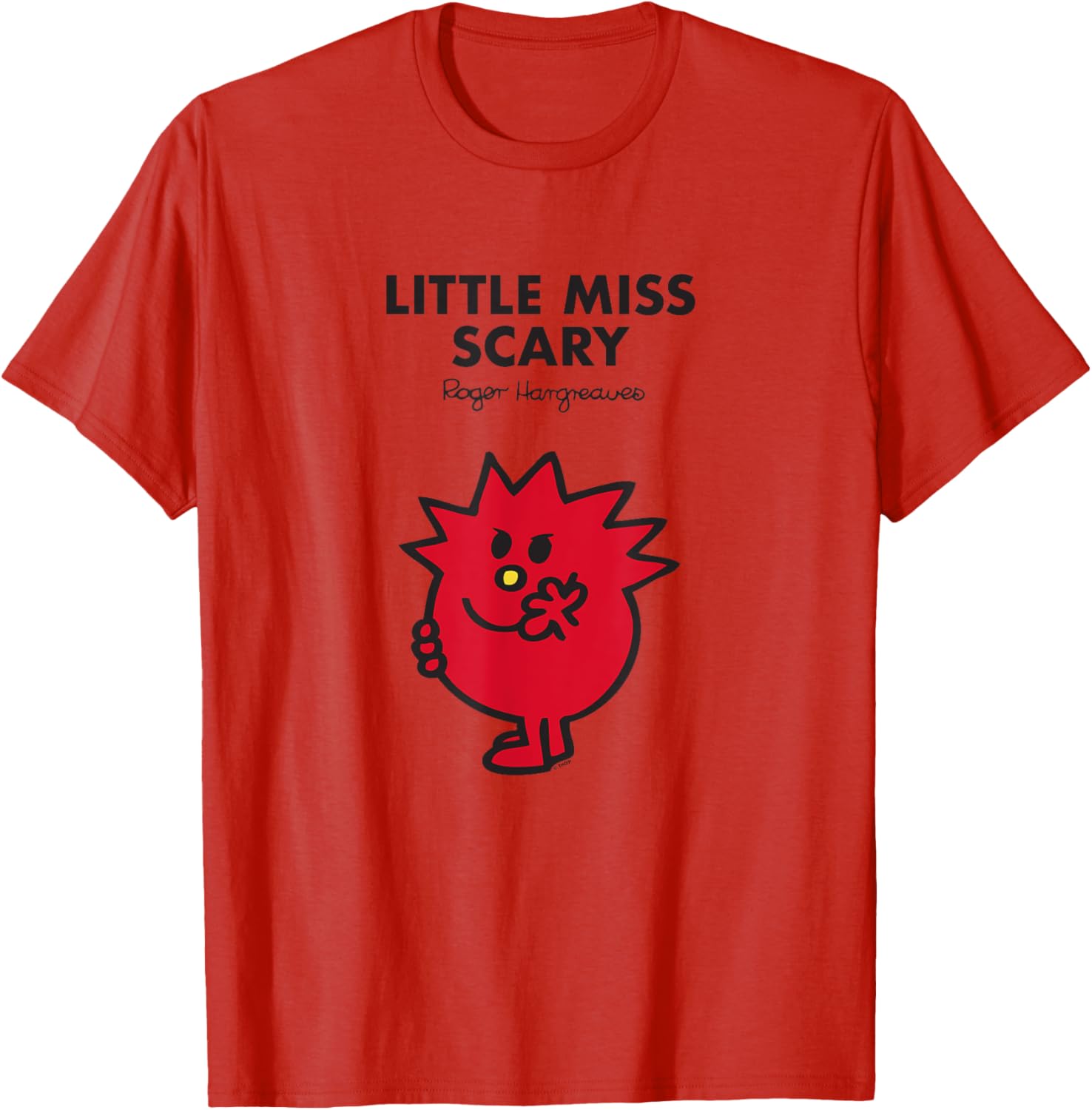 Mr. Men Little Miss Scary T-Shirt for Kids - Fun and Spooky Apparel - 4
