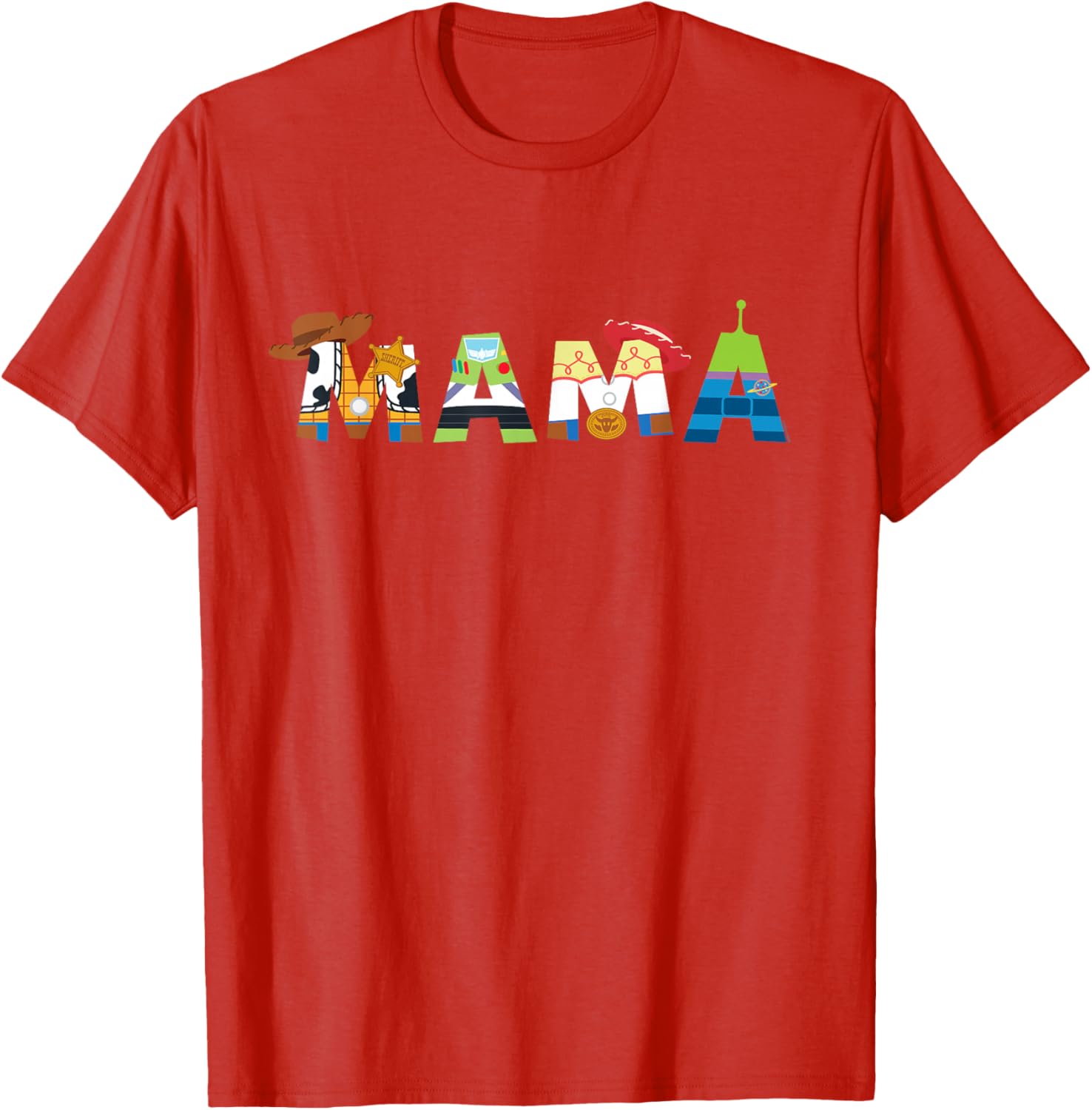 Disney Pixar Toy Story Mama T-Shirt Perfect for Mother's Day and Birthdays - 1