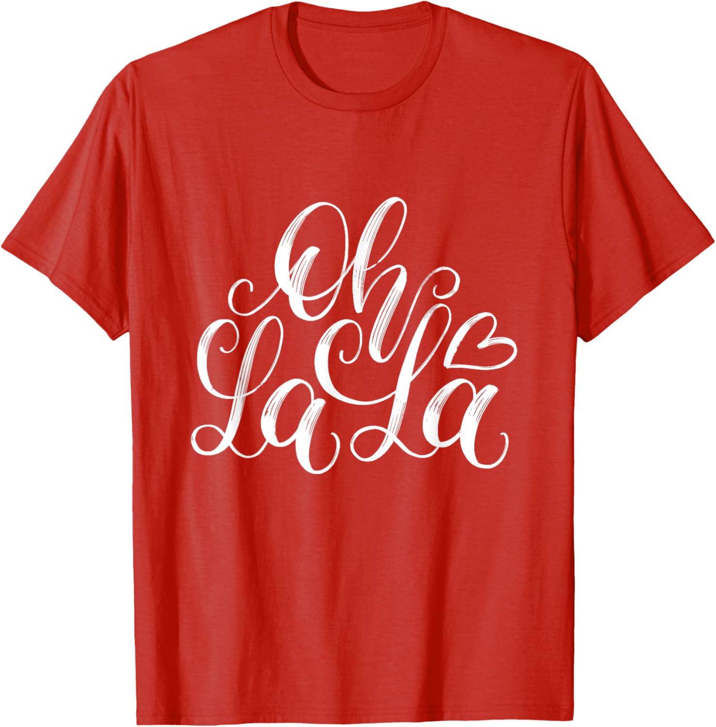 Oh La La French Novelty Graphic Tees Stylish T-Shirt for Fun Fashion - 11