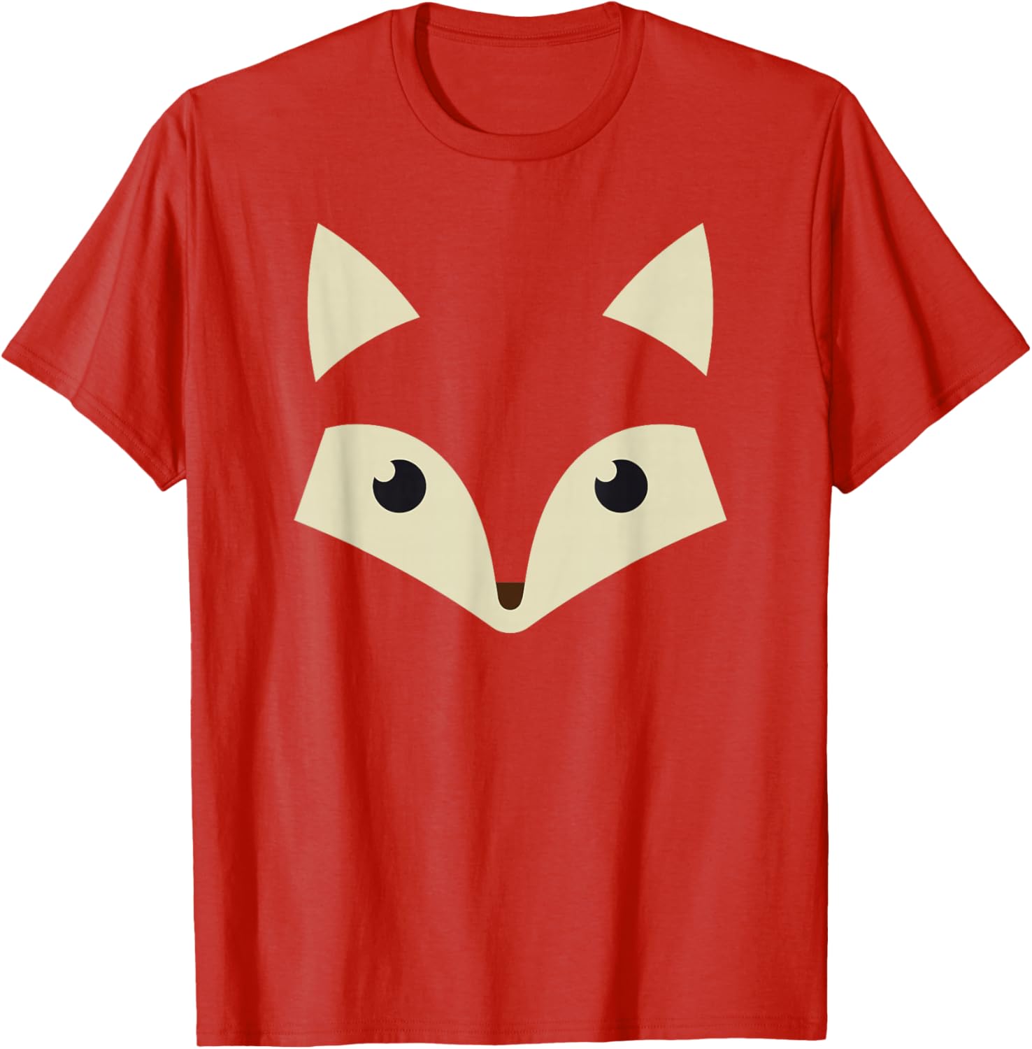 Adorable Fox Face T-Shirt for Halloween Costume Gift and Fun Outfits - 2