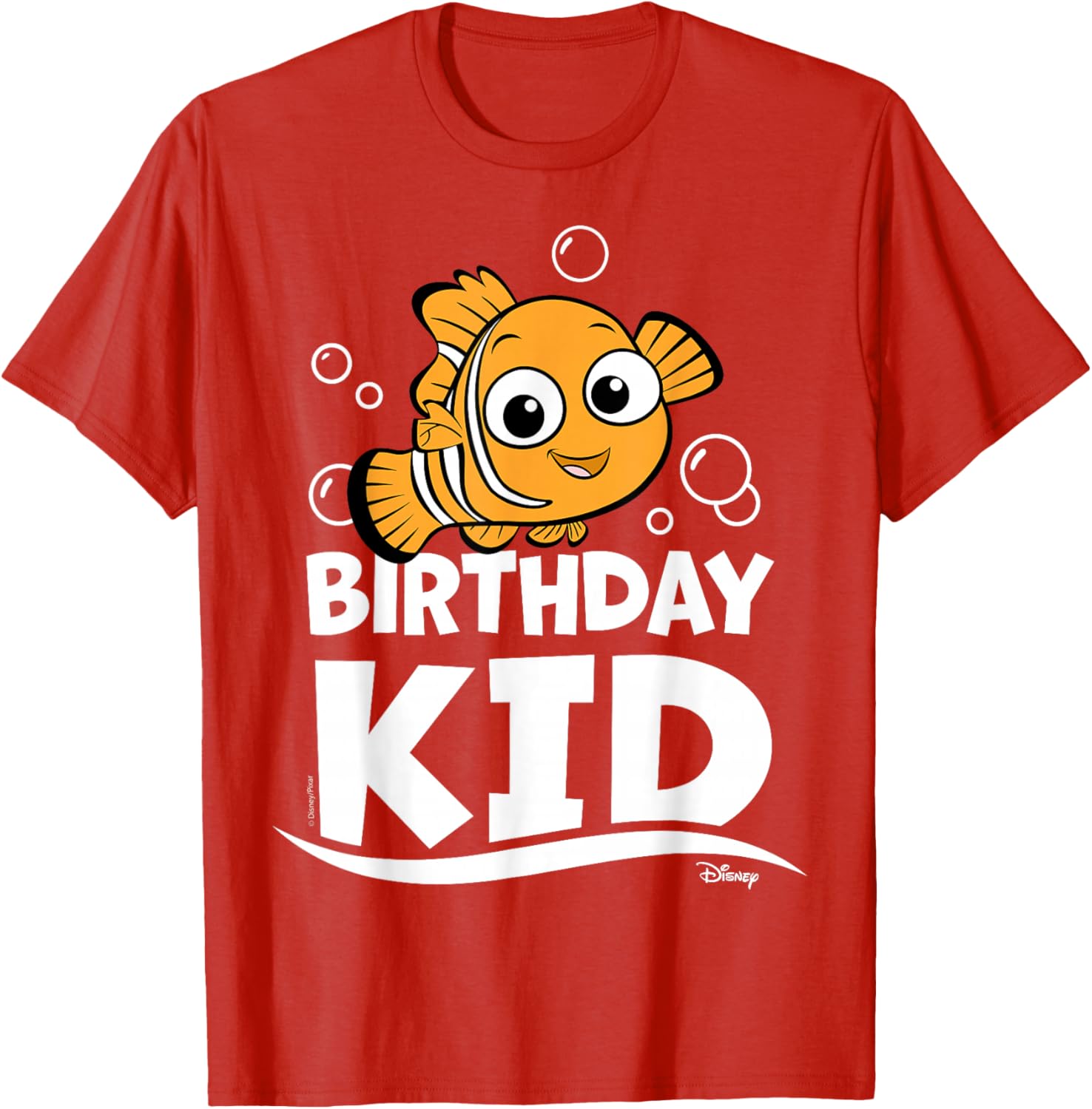 Adorable Finding Nemo Birthday Kid T-Shirt for Fun Celebrations - 4