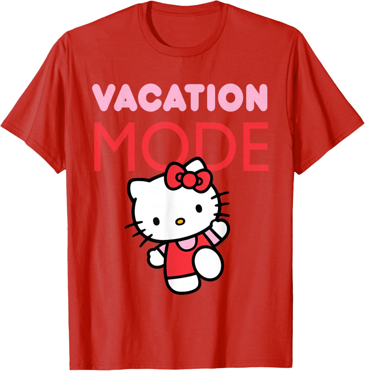 Hello Kitty Vacation Mode T-Shirt for Fun Summer Adventures - 15