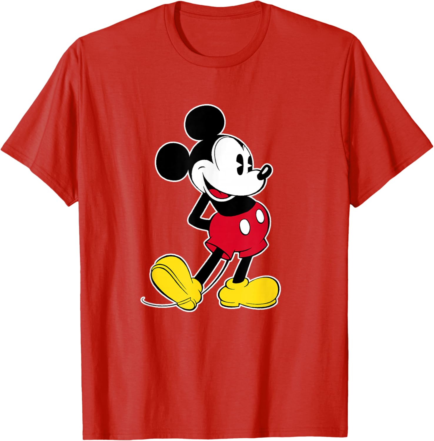 Disney Mickey Mouse Classic Pose T-Shirt for Fun and Fashion Lovers - 6