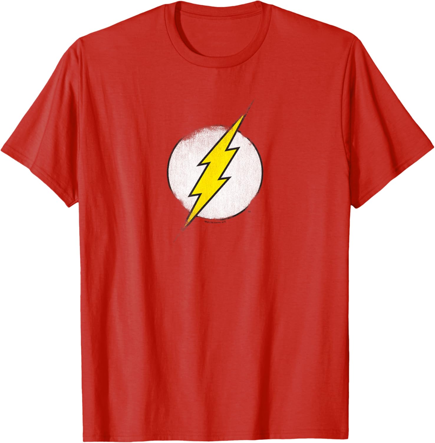Flash Rough Logo T-Shirt for Men and Women Casual Graphic Tee - 2