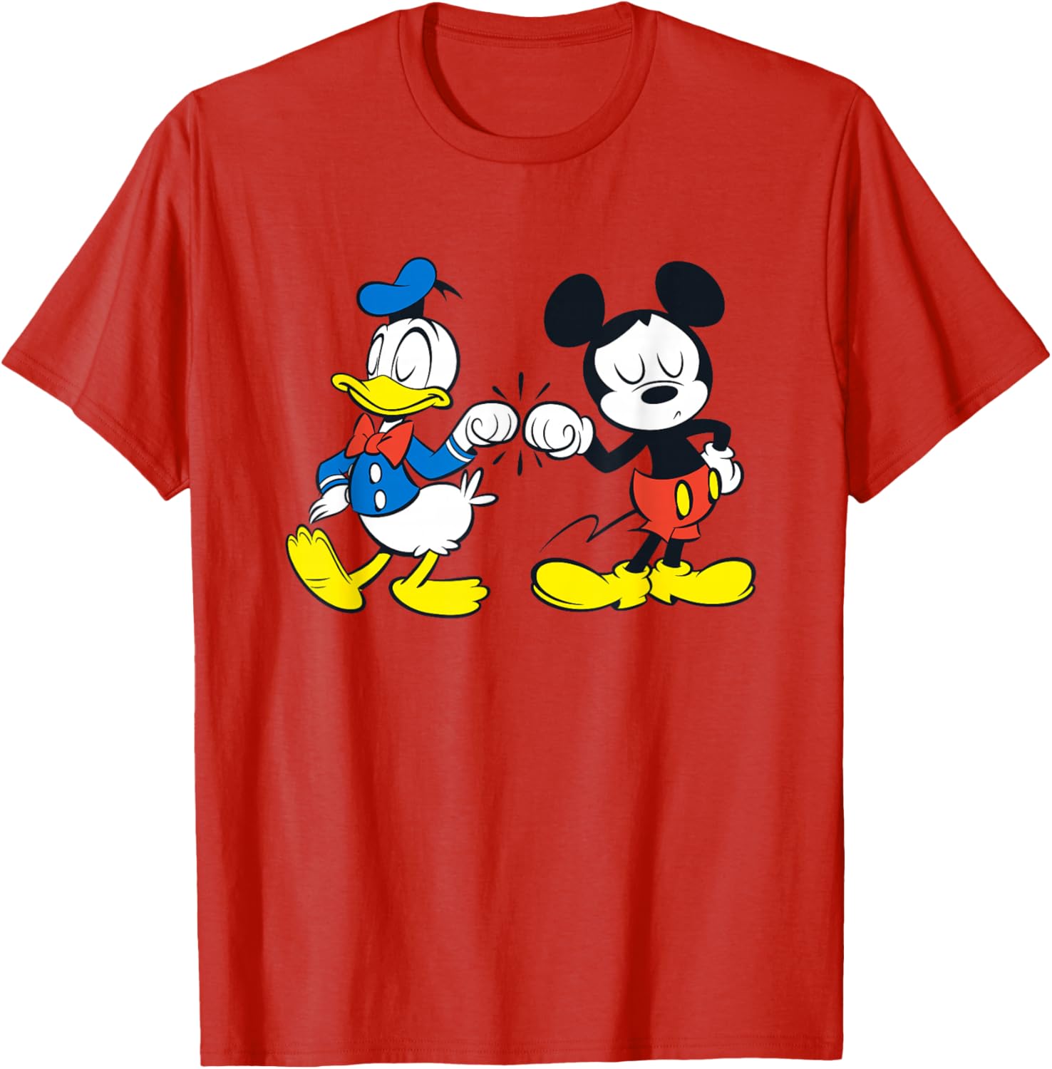 Disney Mickey Mouse and Donald Duck Best Friends T-Shirt for Fun Style - 6