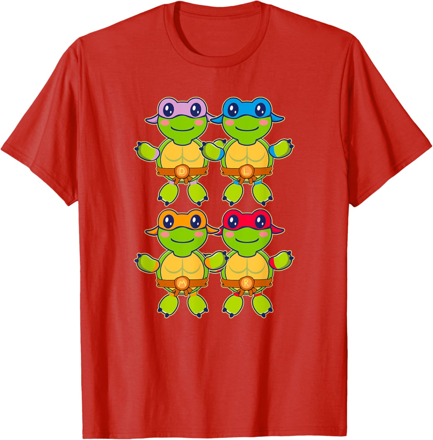 Cute TMNT Babies T-Shirt for Kids by Mademark - Stylish Fun Apparel - 16