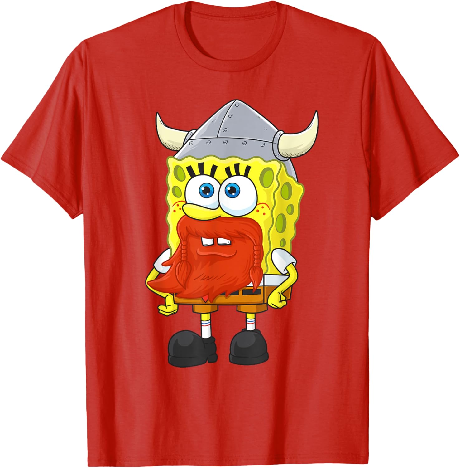 Mademark SpongeBob Happy Leif Erikson Day T-Shirt for Fun Celebrations - 22