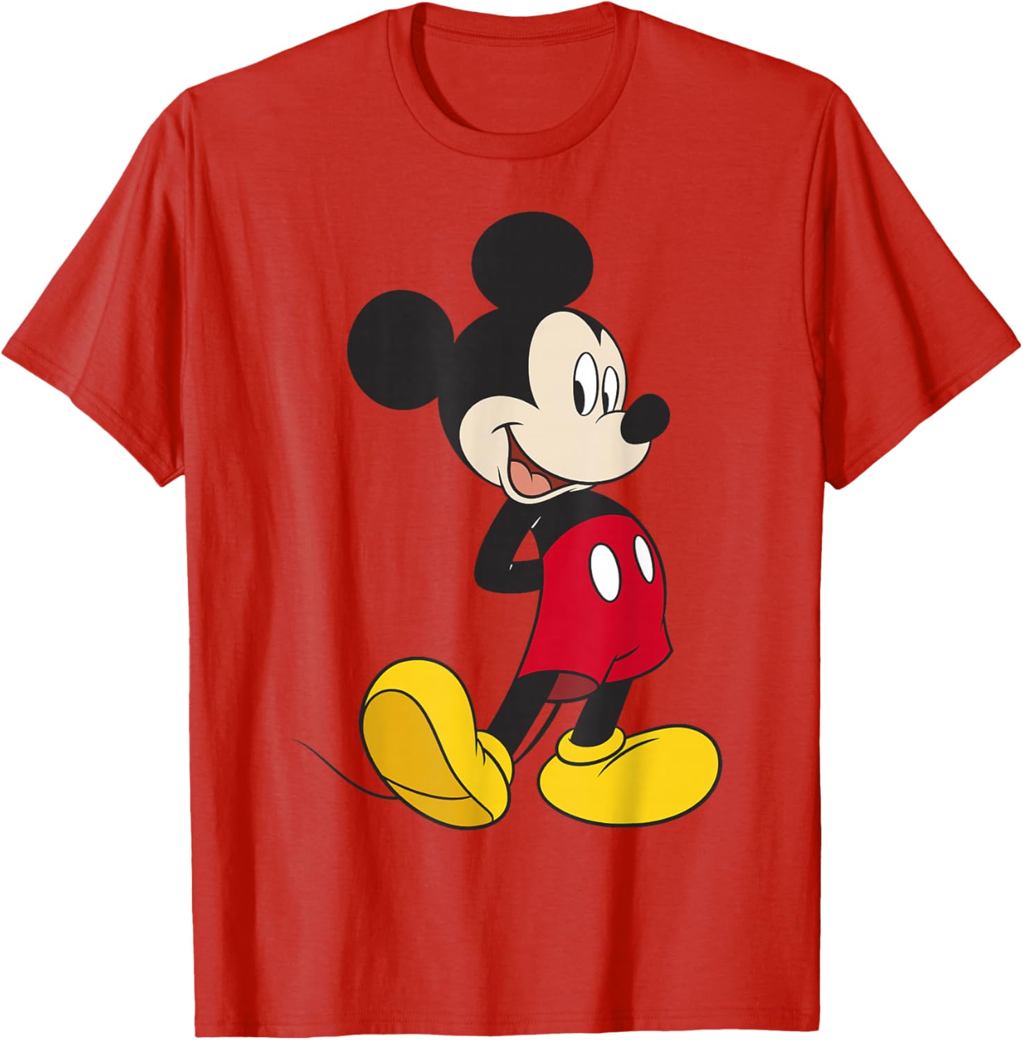 Disney Mickey and Friends Classic Mickey Mouse Portrait T-Shirt for Fans - 10