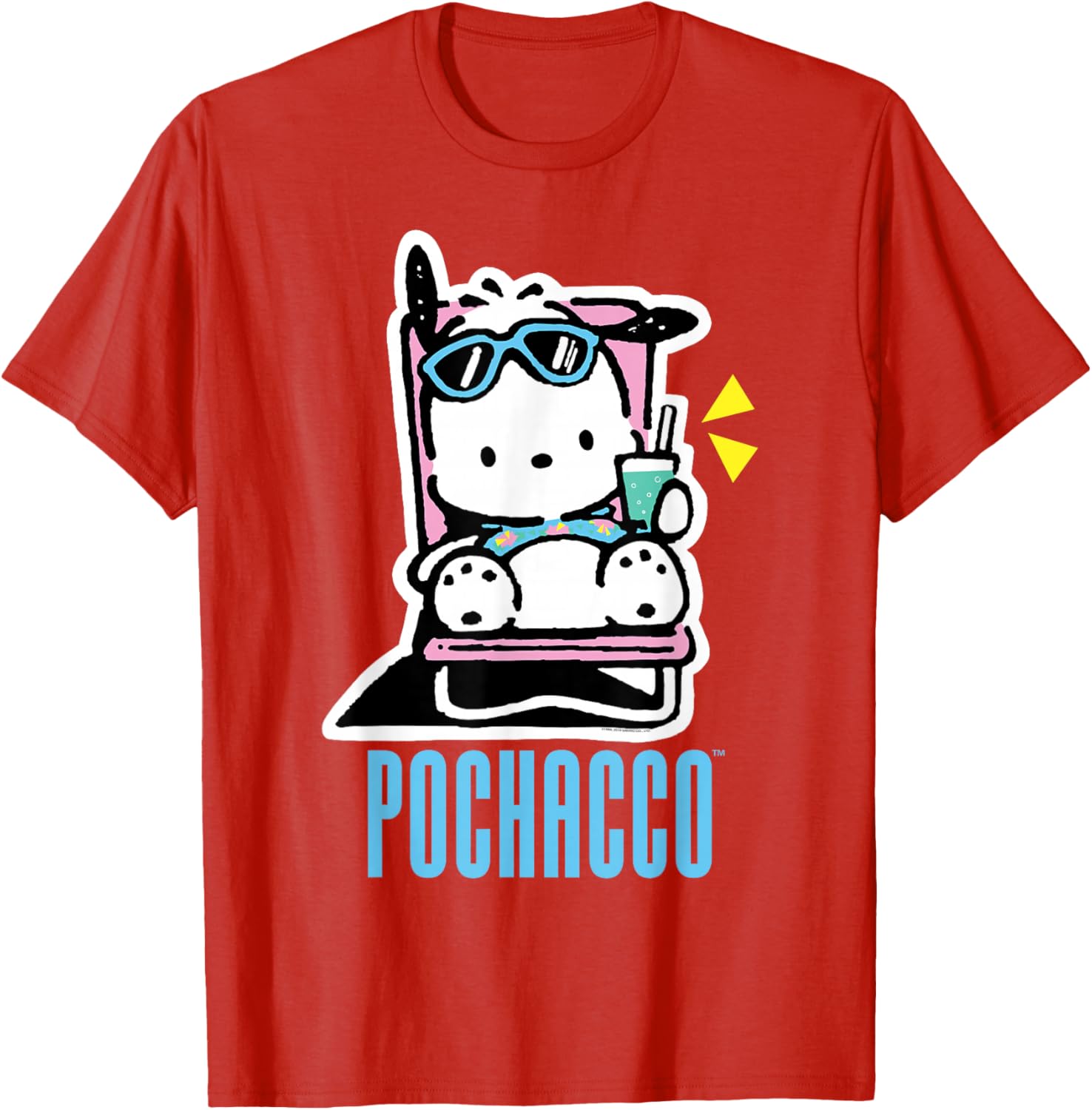 Pochacco Summer Drink T-Shirt for All Ages - Fun and Trendy Design - 6