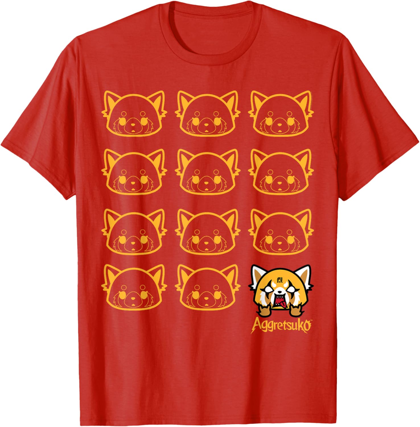 Aggretsuko Real T-Shirt for Fans – Comfortable Cartoon-themed Apparel - 13